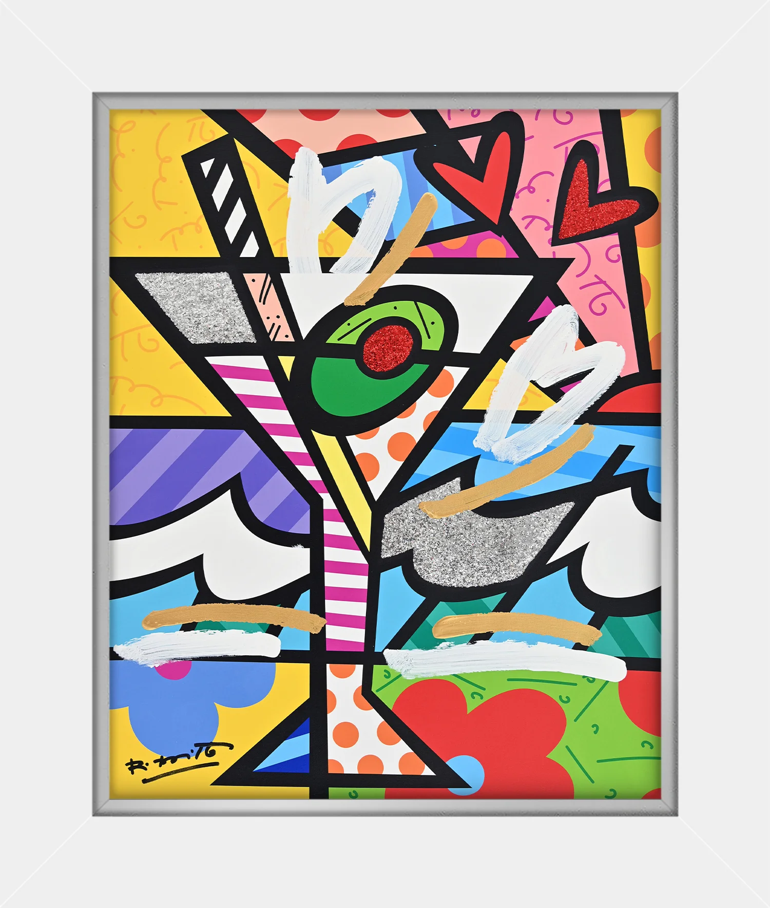 Britto Martini - Mixed Media Original - Image 18