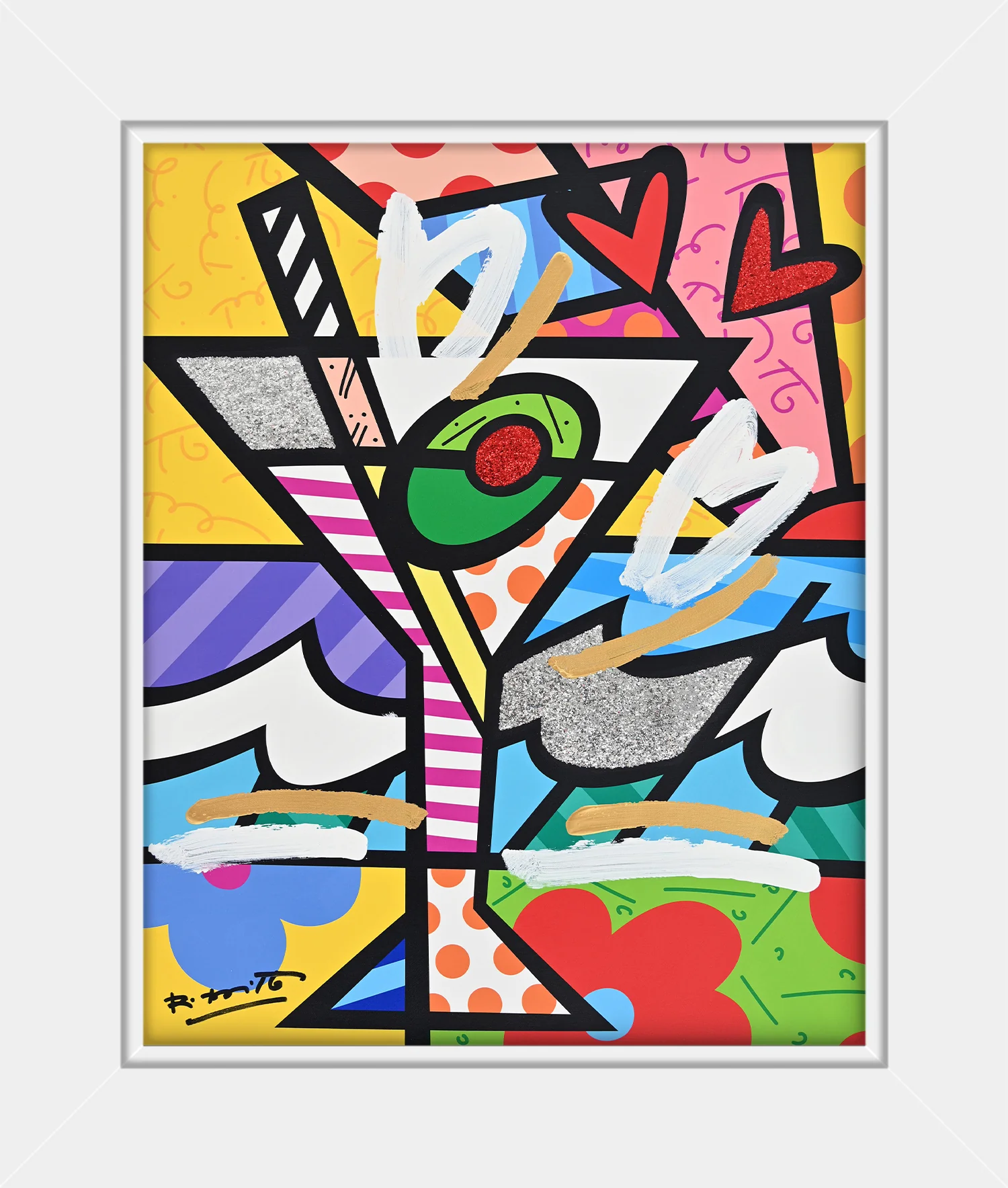 Britto Martini - Mixed Media Original - Image 19