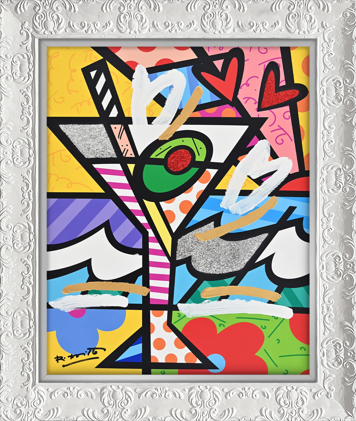 Britto Martini - Mixed Media Original - Image 20