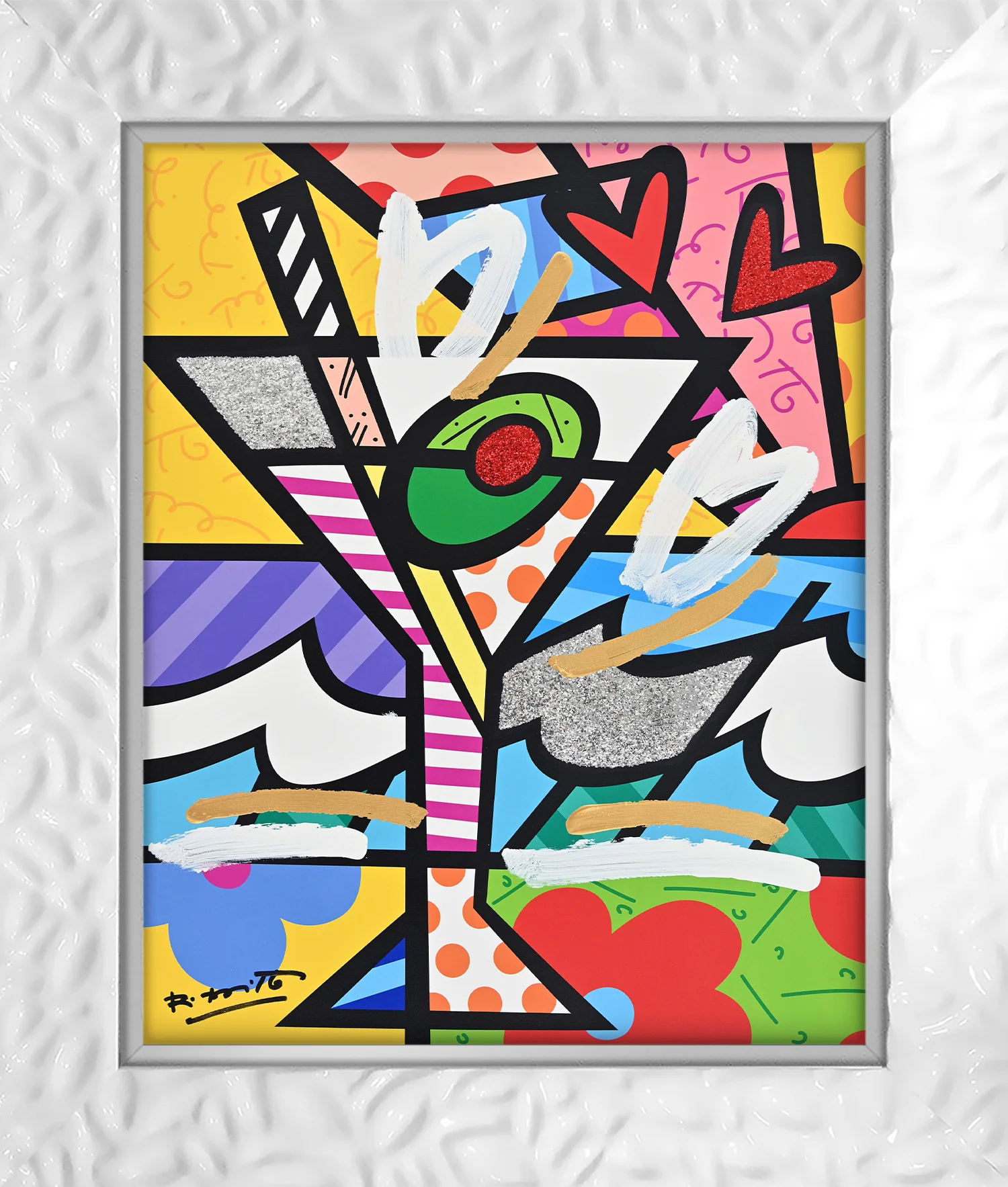 Britto Martini - Mixed Media Original - Image 22