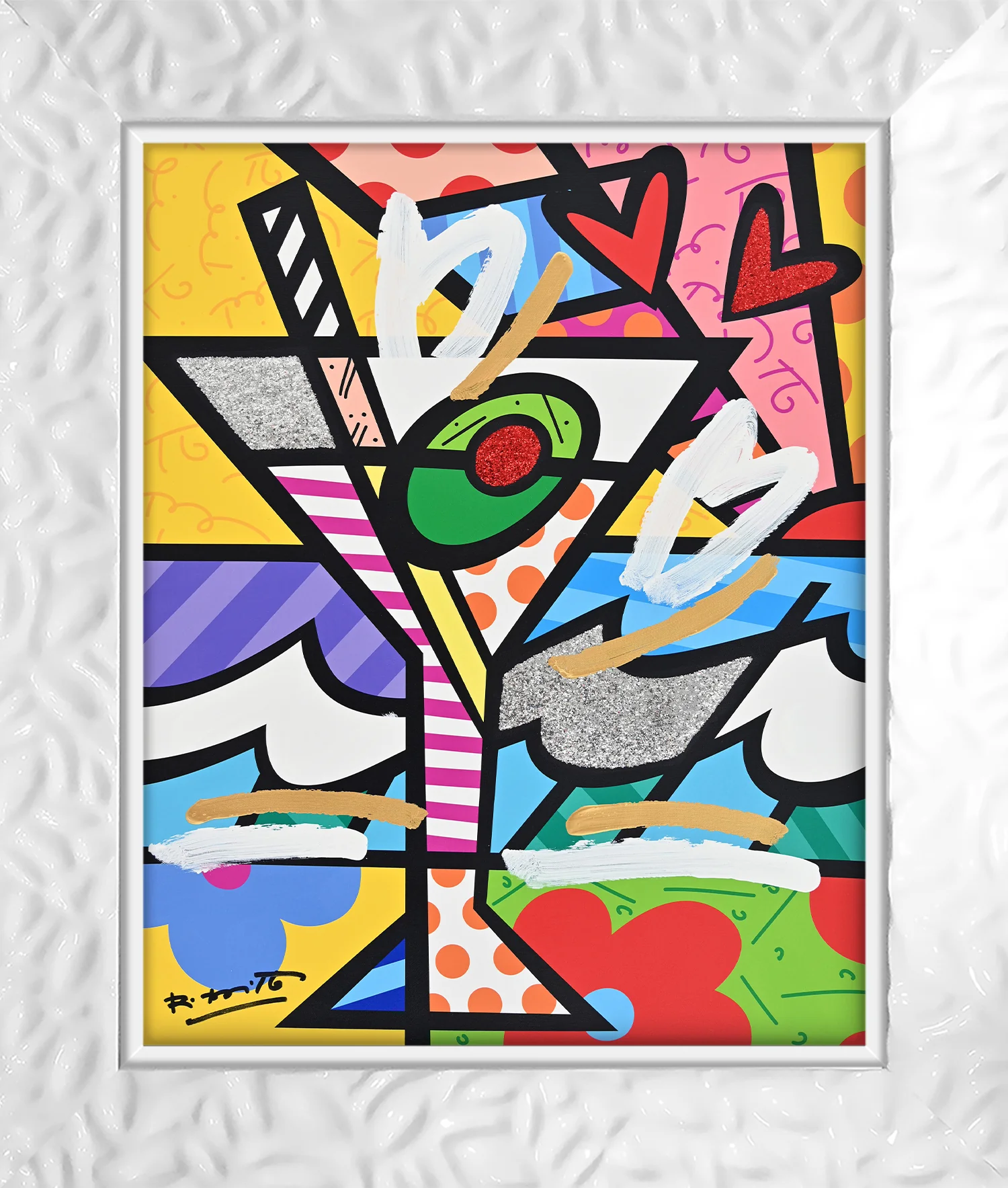 Britto Martini - Mixed Media Original - Image 23