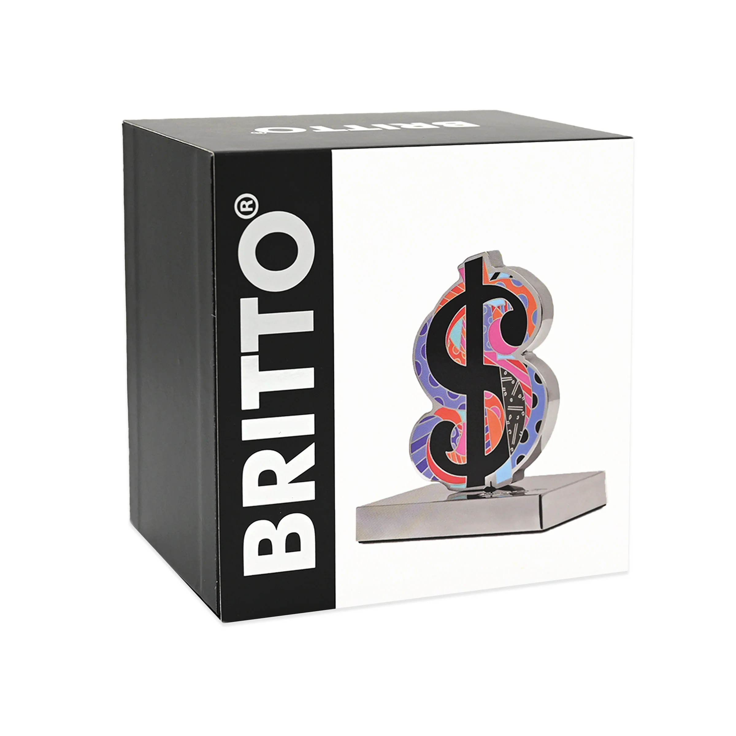 Dollar Sign Britto Metal Figurine - Image 6