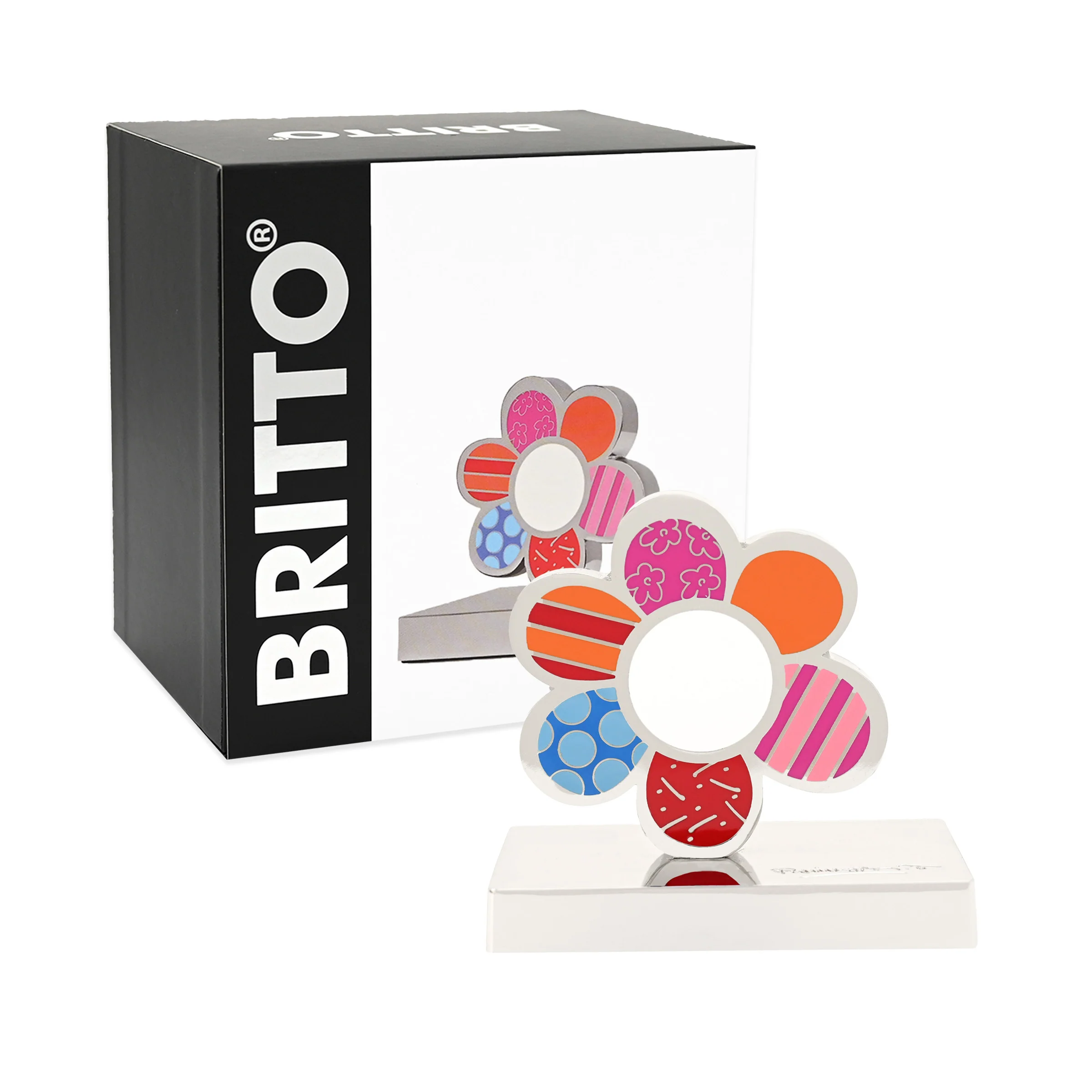 Flower Power Britto Metal Figurine - Image 3