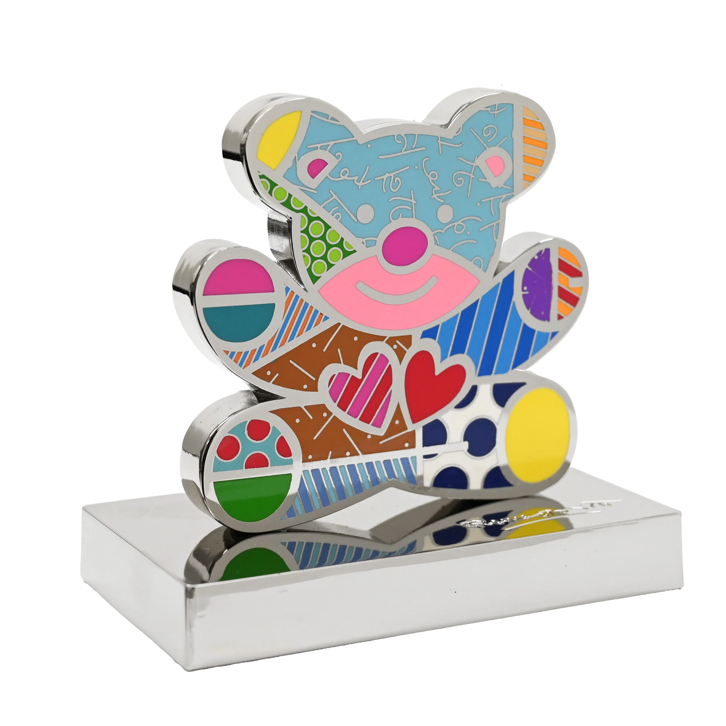 Hope Bear Britto Metal Figurine - Image 4