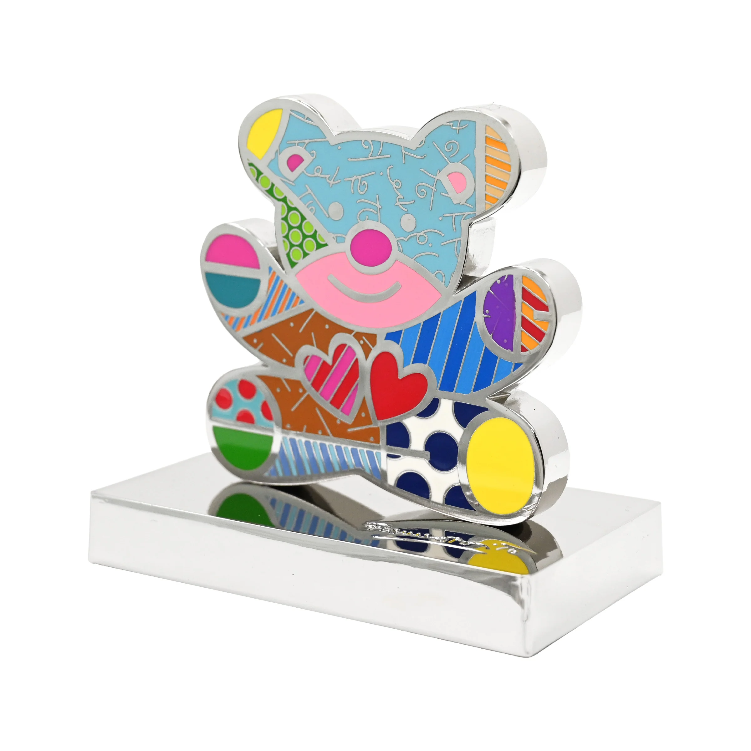 Hope Bear Britto Metal Figurine - Image 5