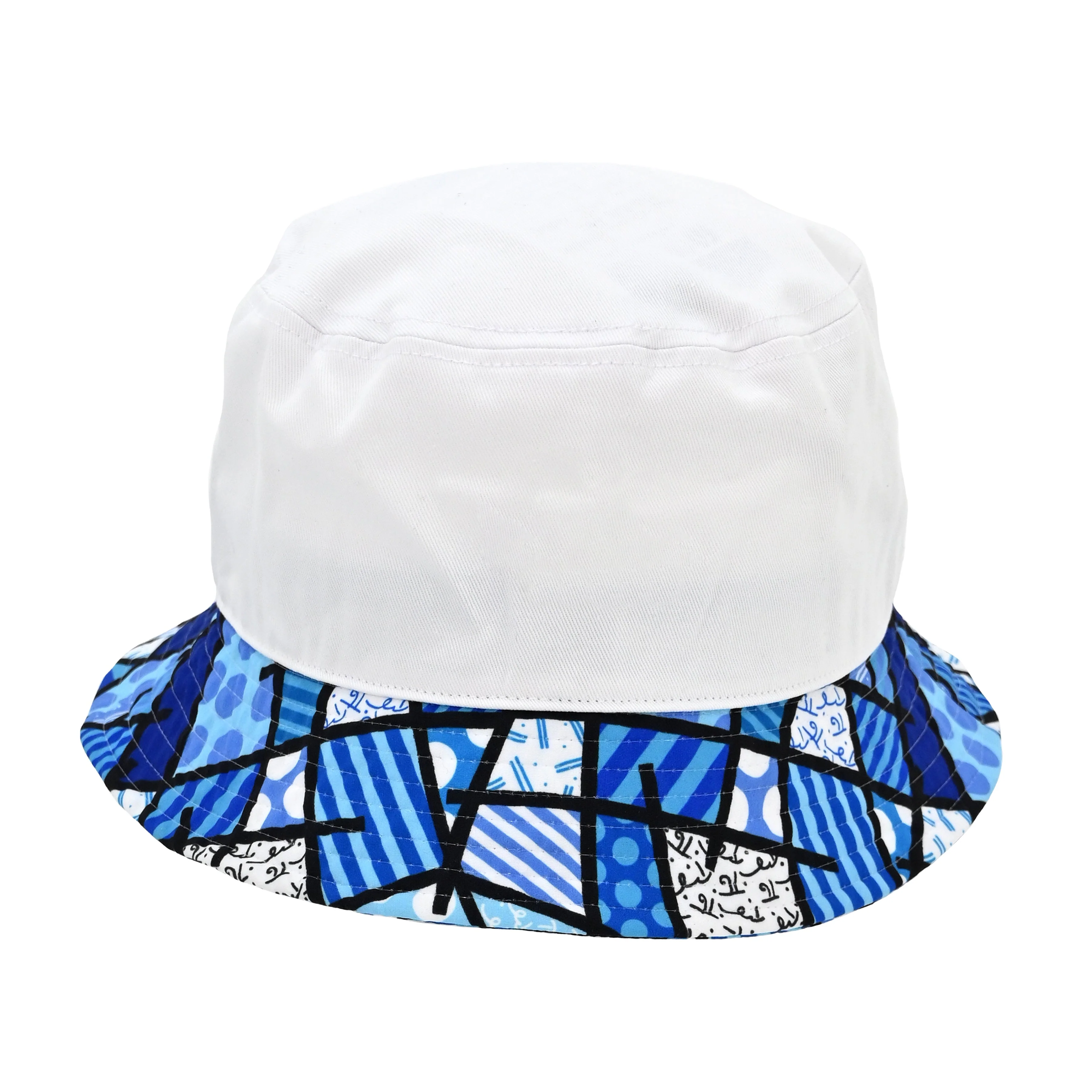 Blue Landscape Britto Bucket Hat - Image 3