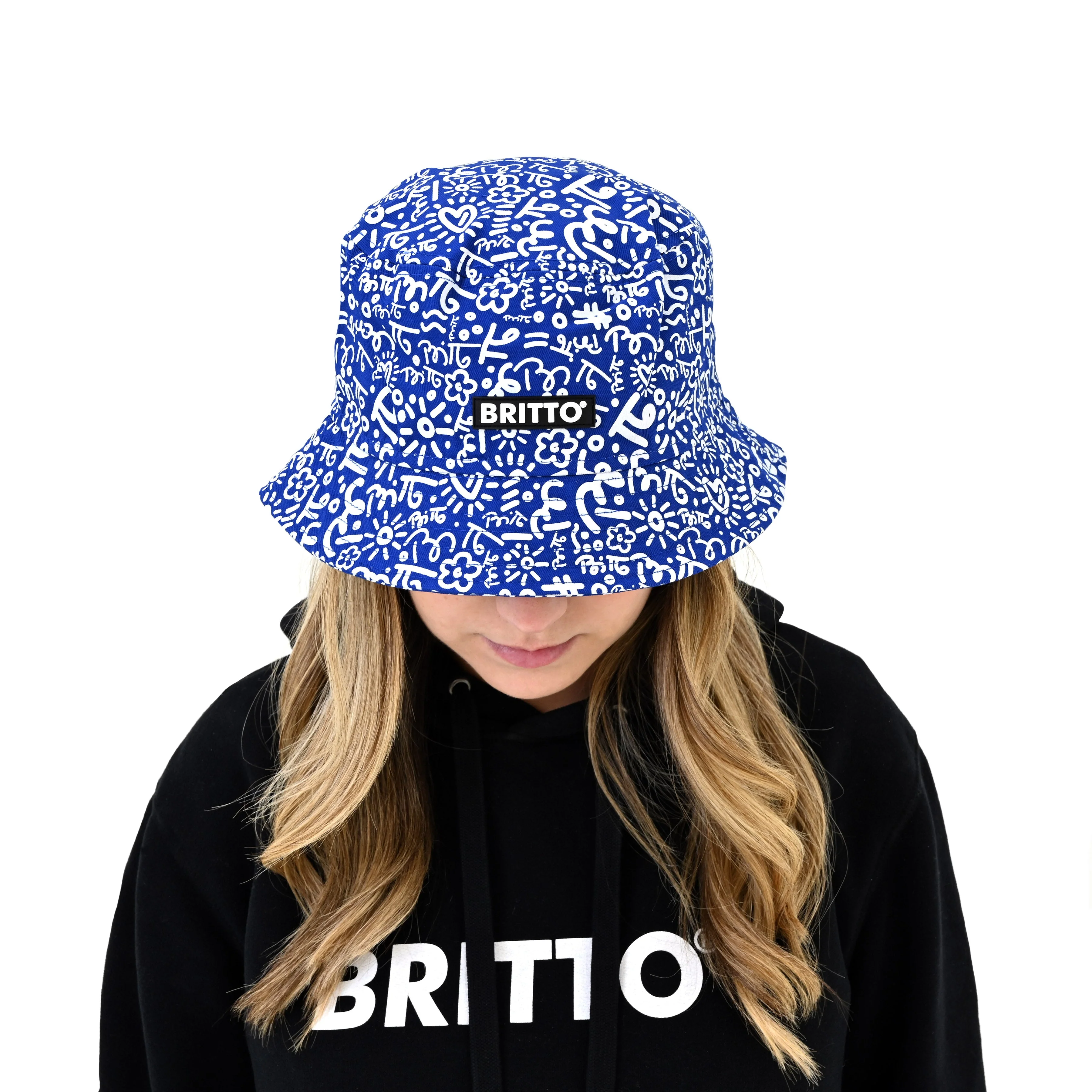 Graffiti Blue Britto Bucket Hat - Image 5