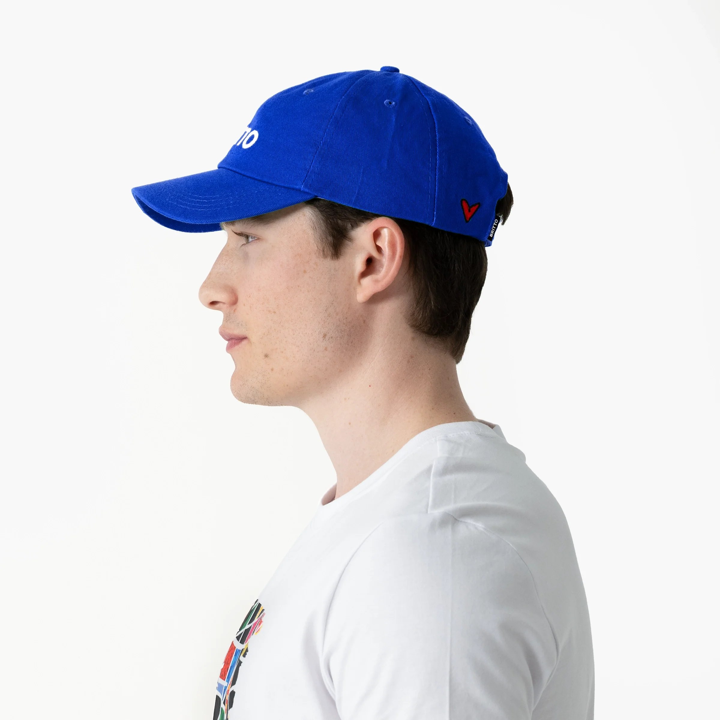 Blue with Heart Britto Hat - Image 10