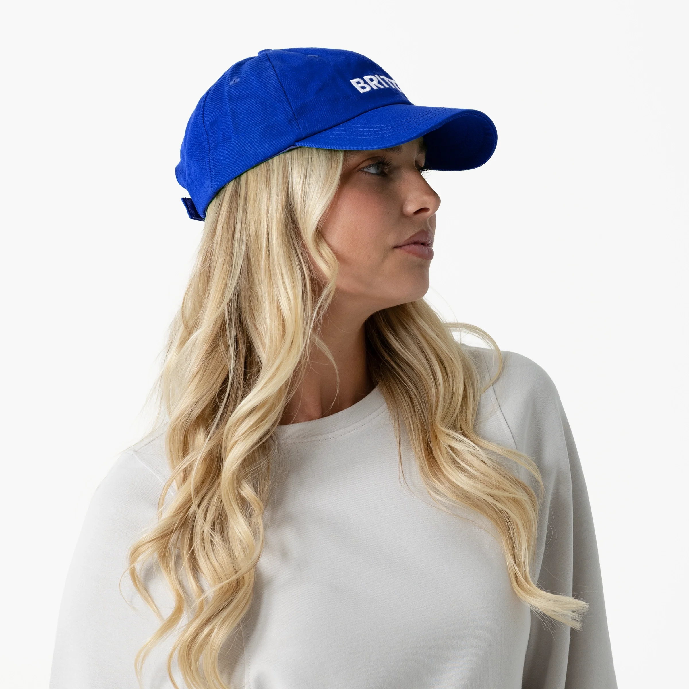 Blue with Heart Britto Hat - Image 9