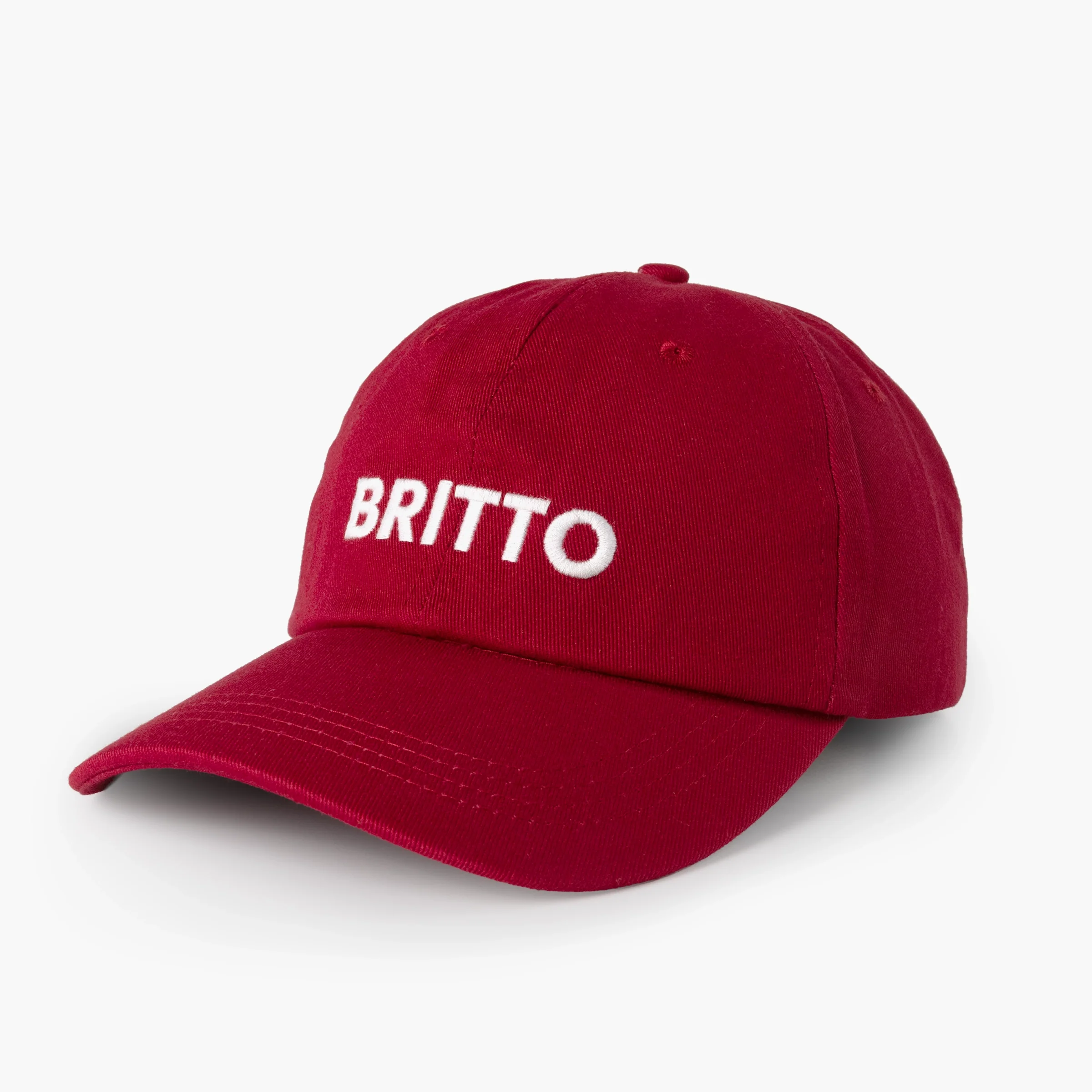 Burgundy with Heart Britto Hat - Image 3