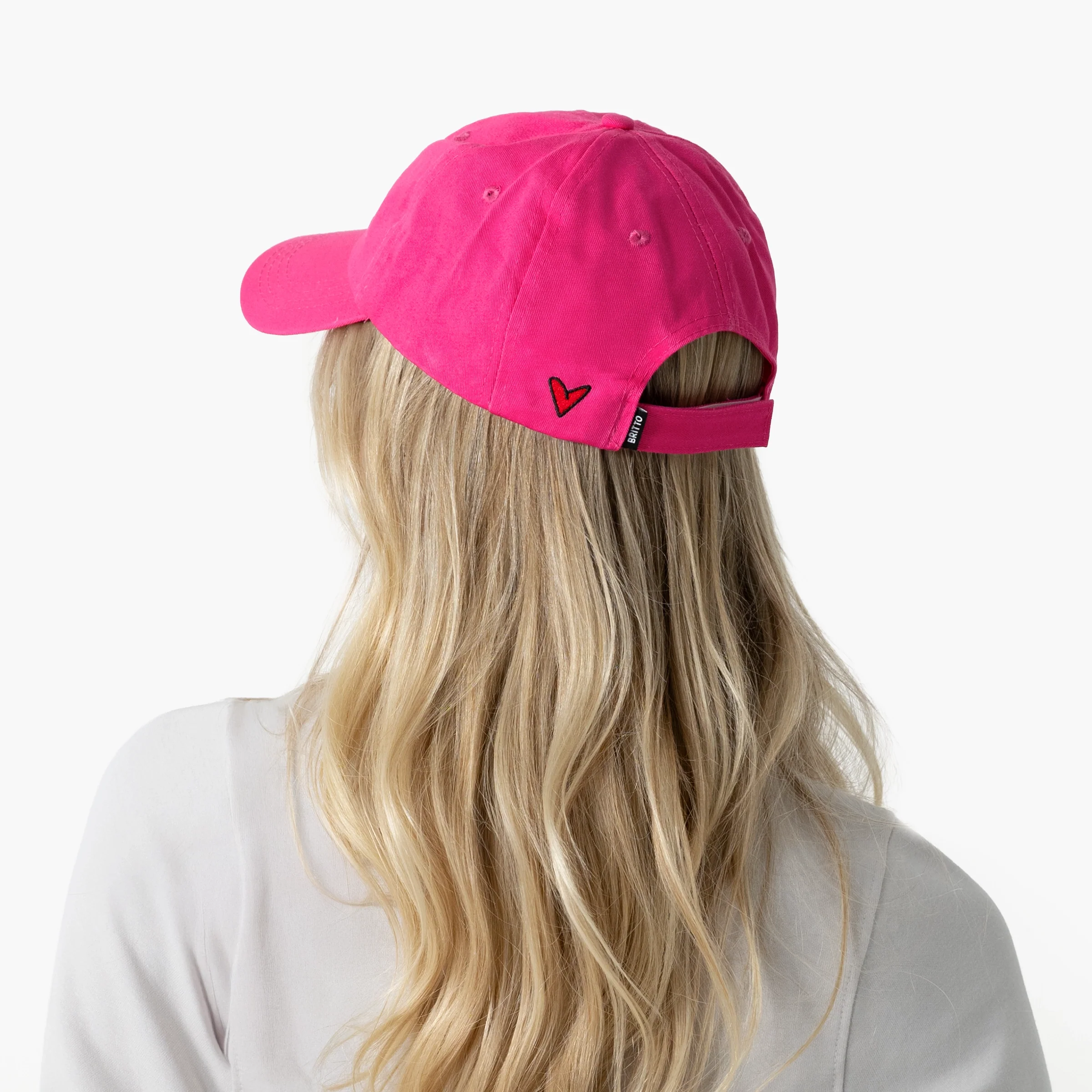 Hot Pink with Heart Britto Hat - Image 11