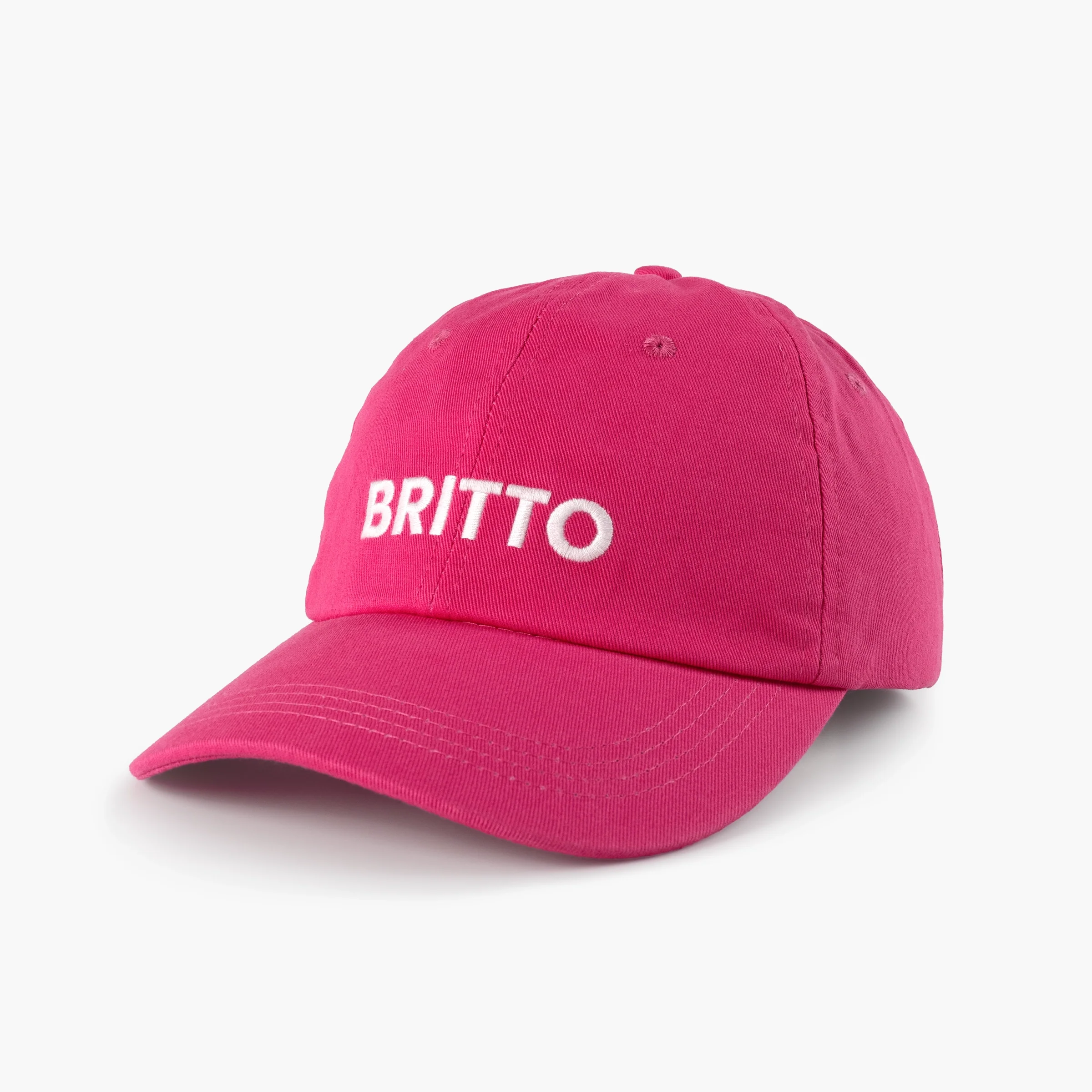 Hot Pink with Heart Britto Hat - Image 3