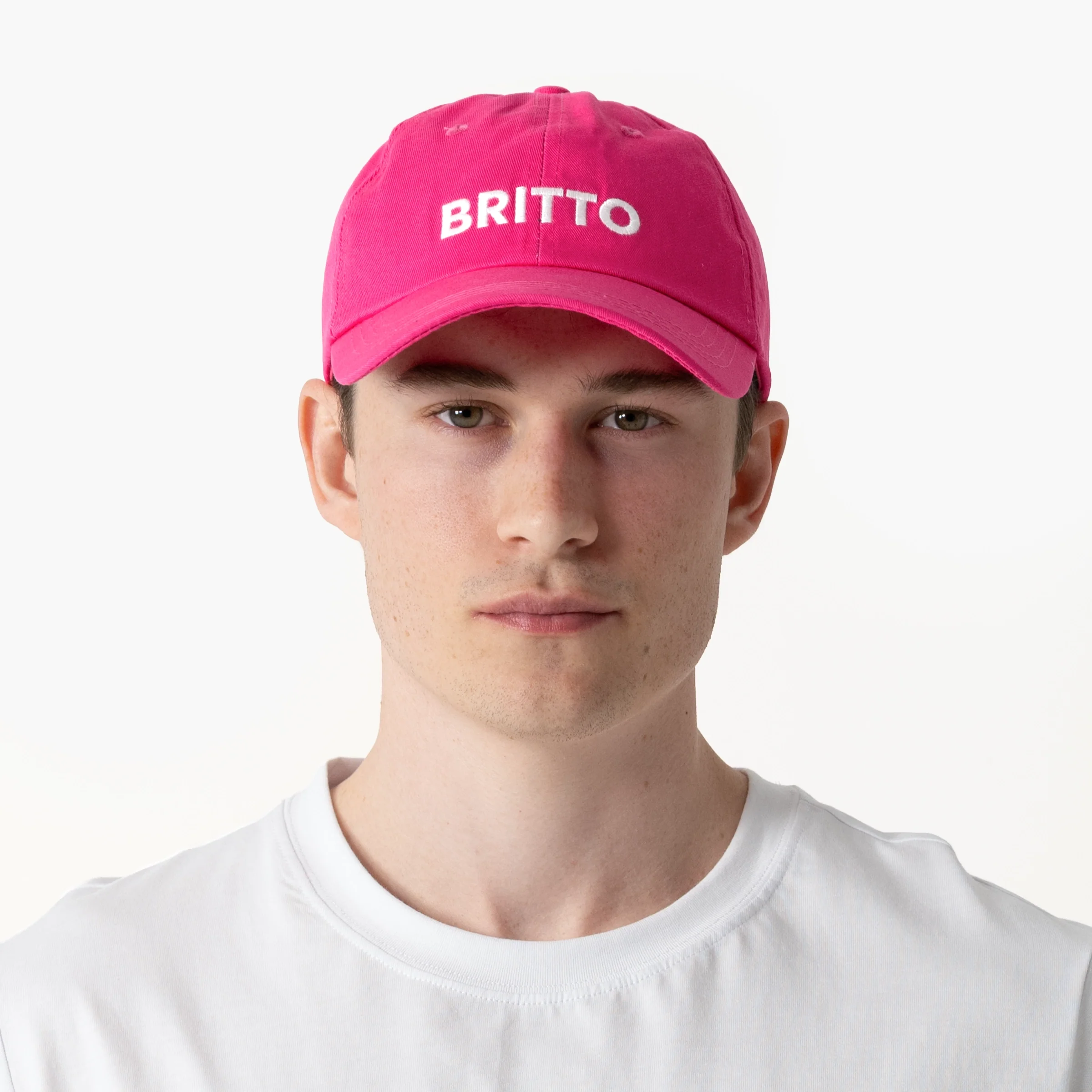 Hot Pink with Heart Britto Hat - Image 4
