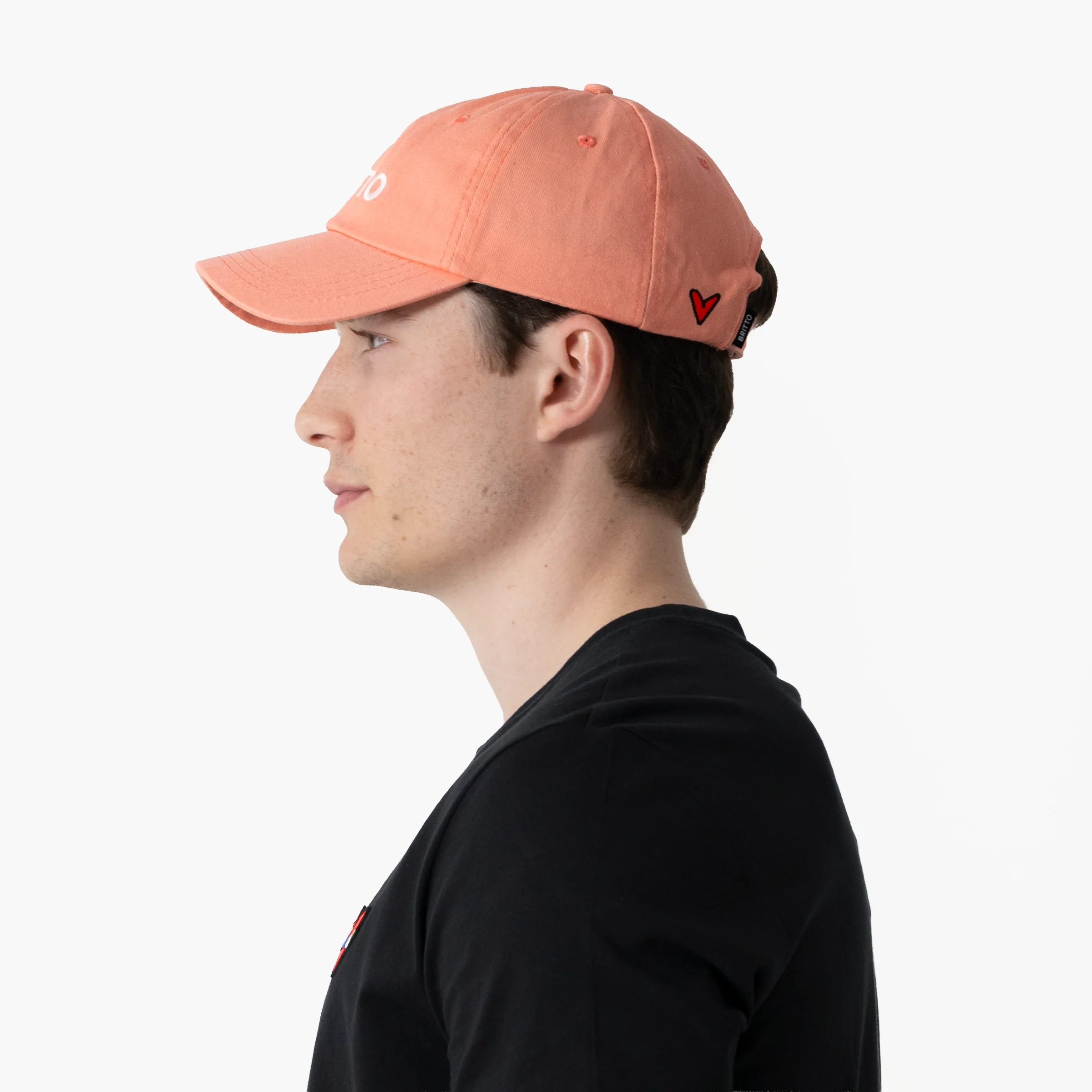 Light Pink with Heart Britto Hat - Image 10