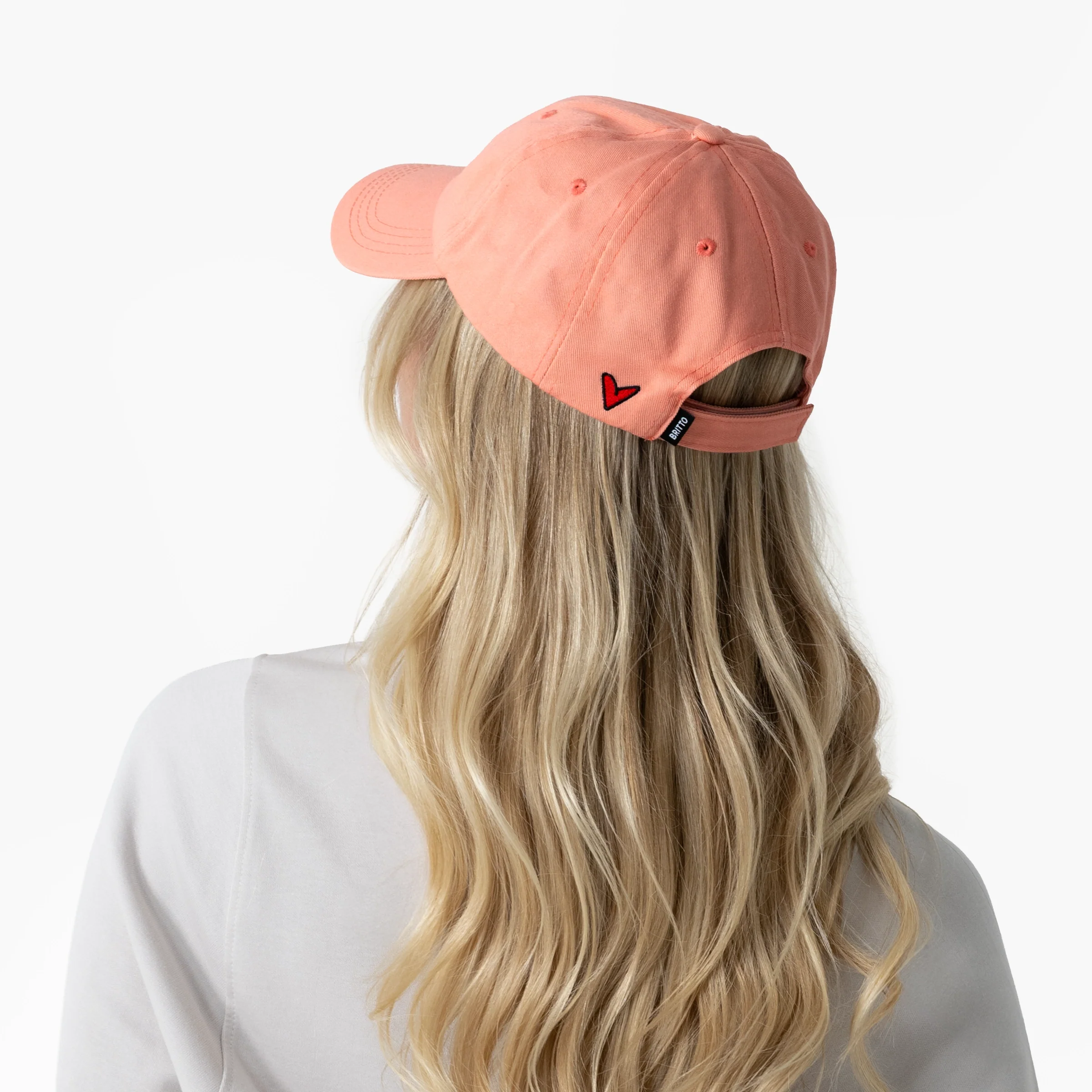 Light Pink with Heart Britto Hat - Image 11