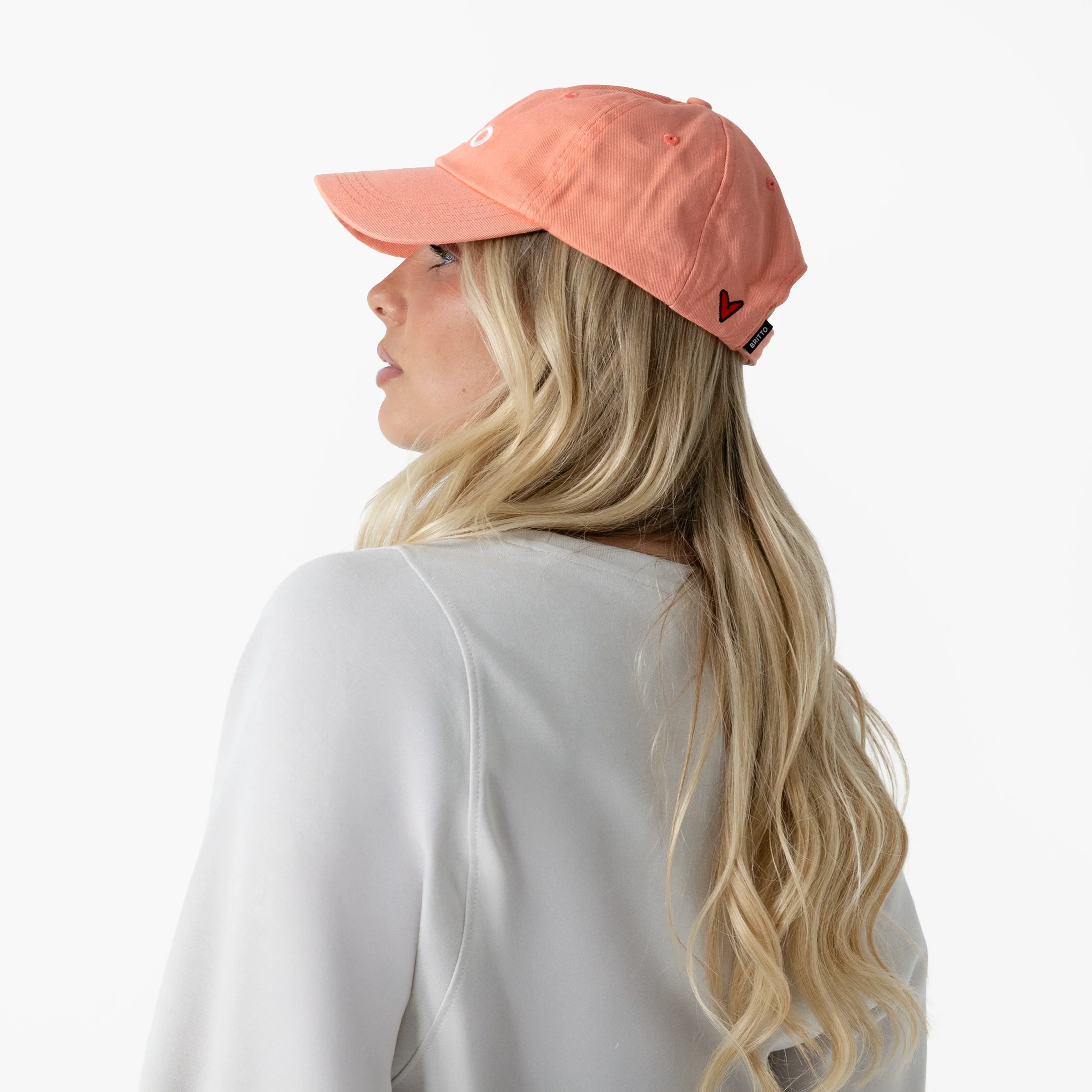 Light Pink with Heart Britto Hat - Image 9