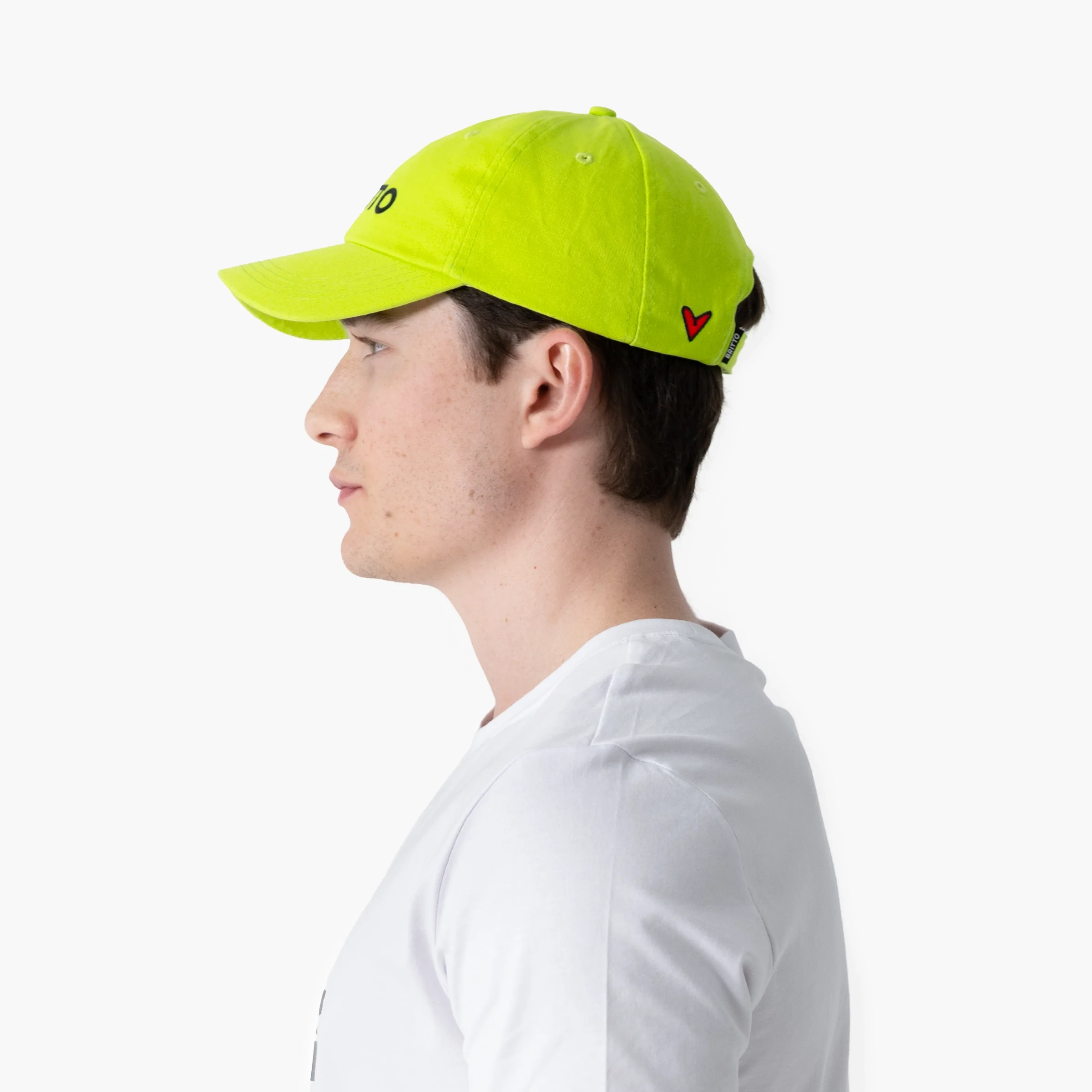 Lime Green with Heart Britto Hat - Image 10