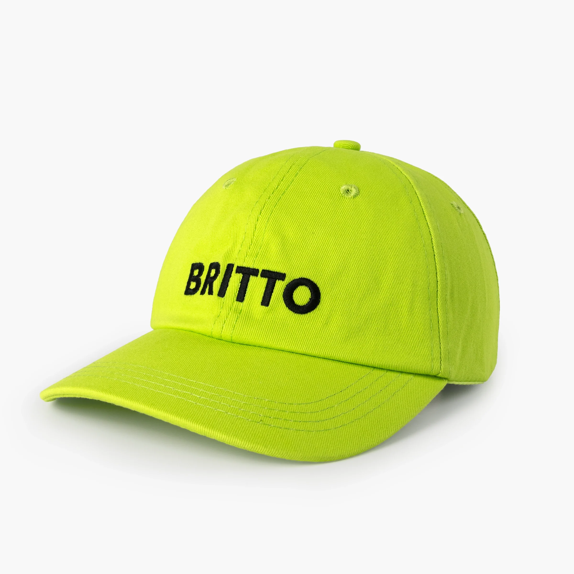 Lime Green with Heart Britto Hat - Image 3