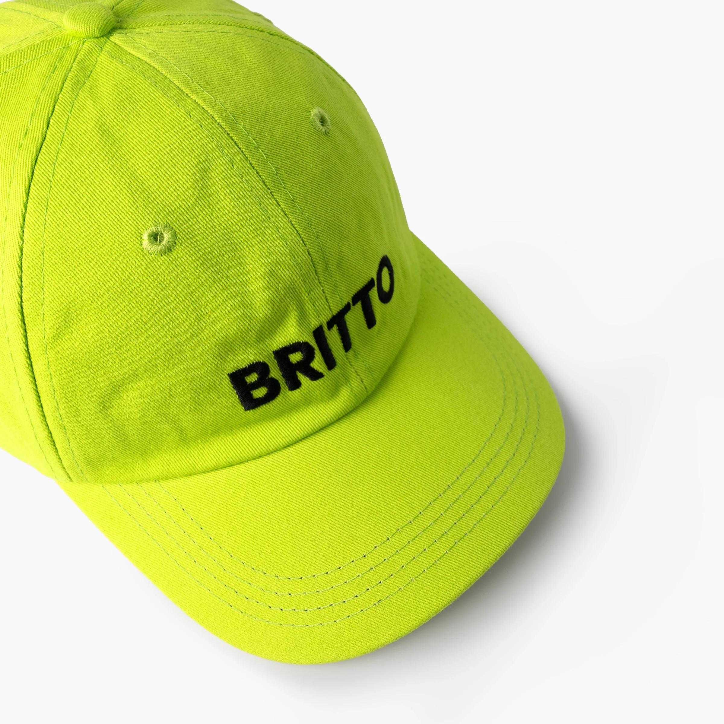 Lime Green with Heart Britto Hat - Image 5