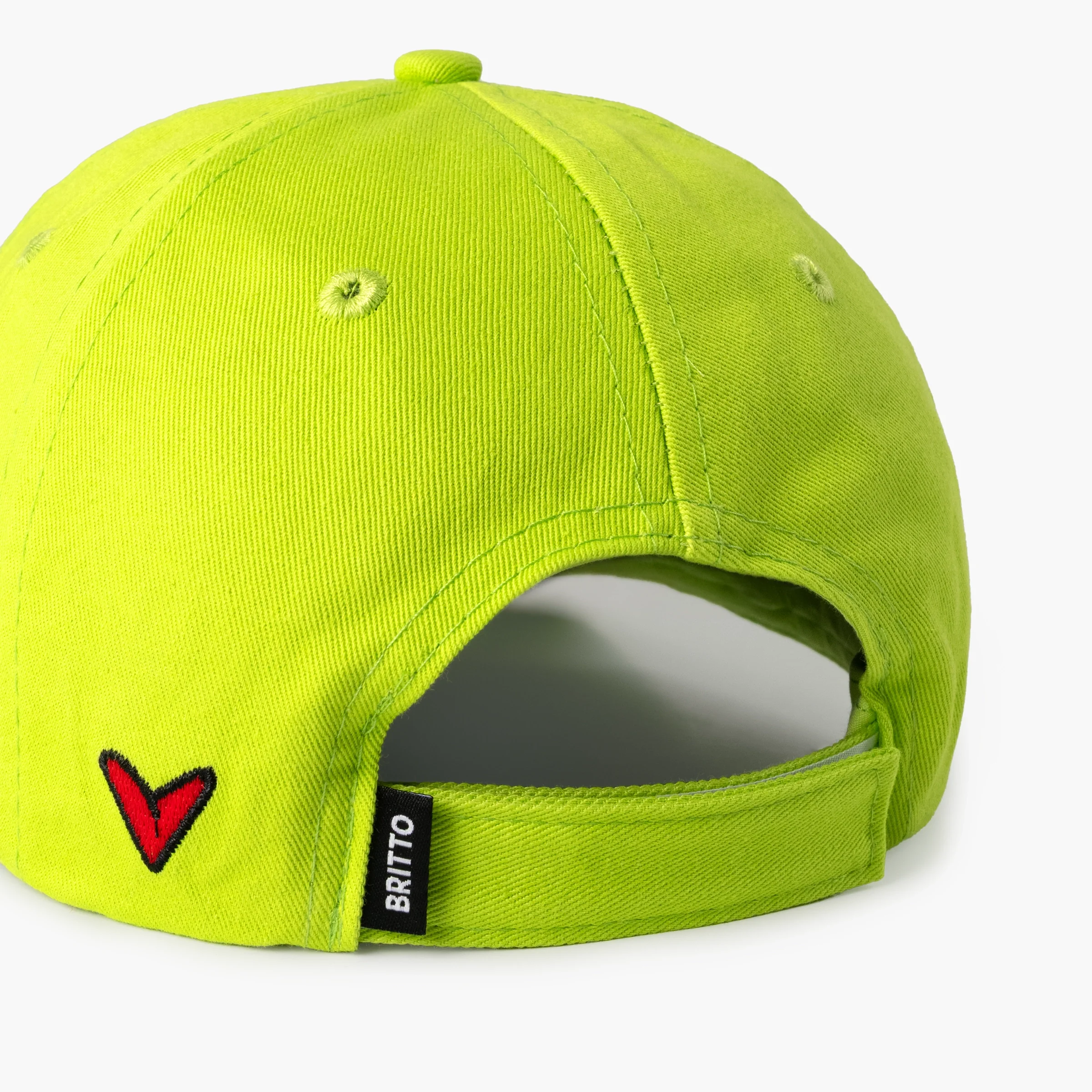 Lime Green with Heart Britto Hat - Image 7