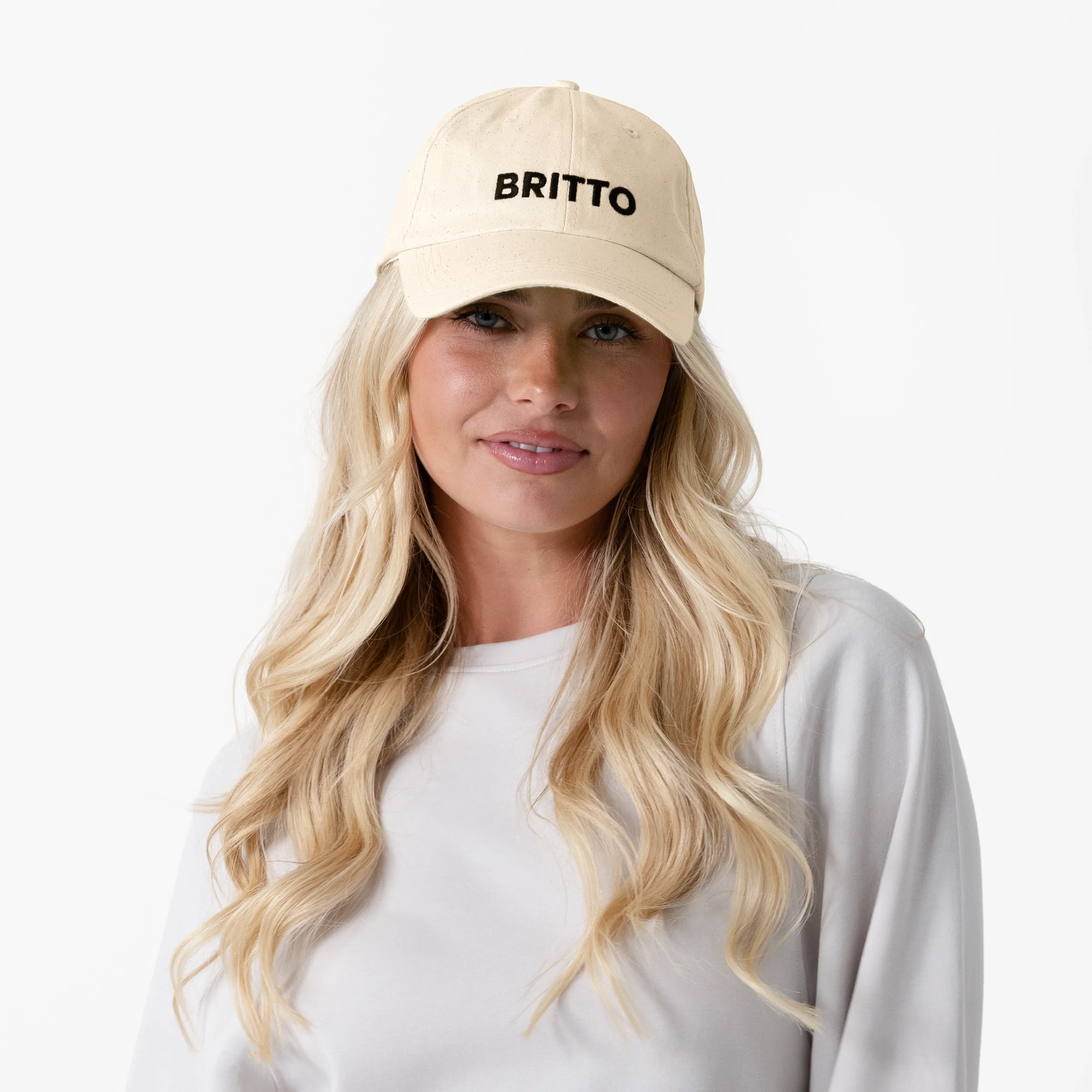 Natural with Heart Britto Hat - Image 2