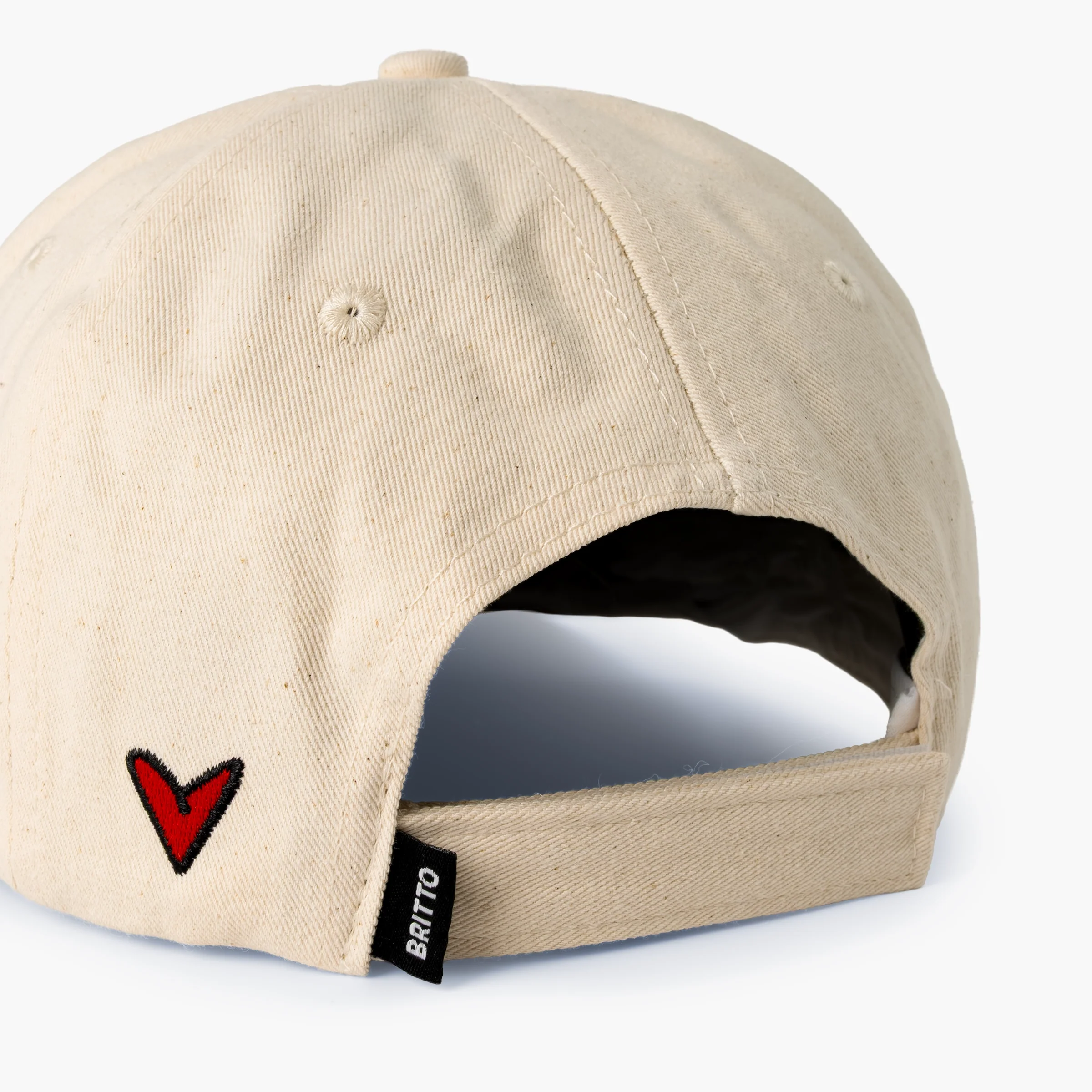 Natural with Heart Britto Hat - Image 7
