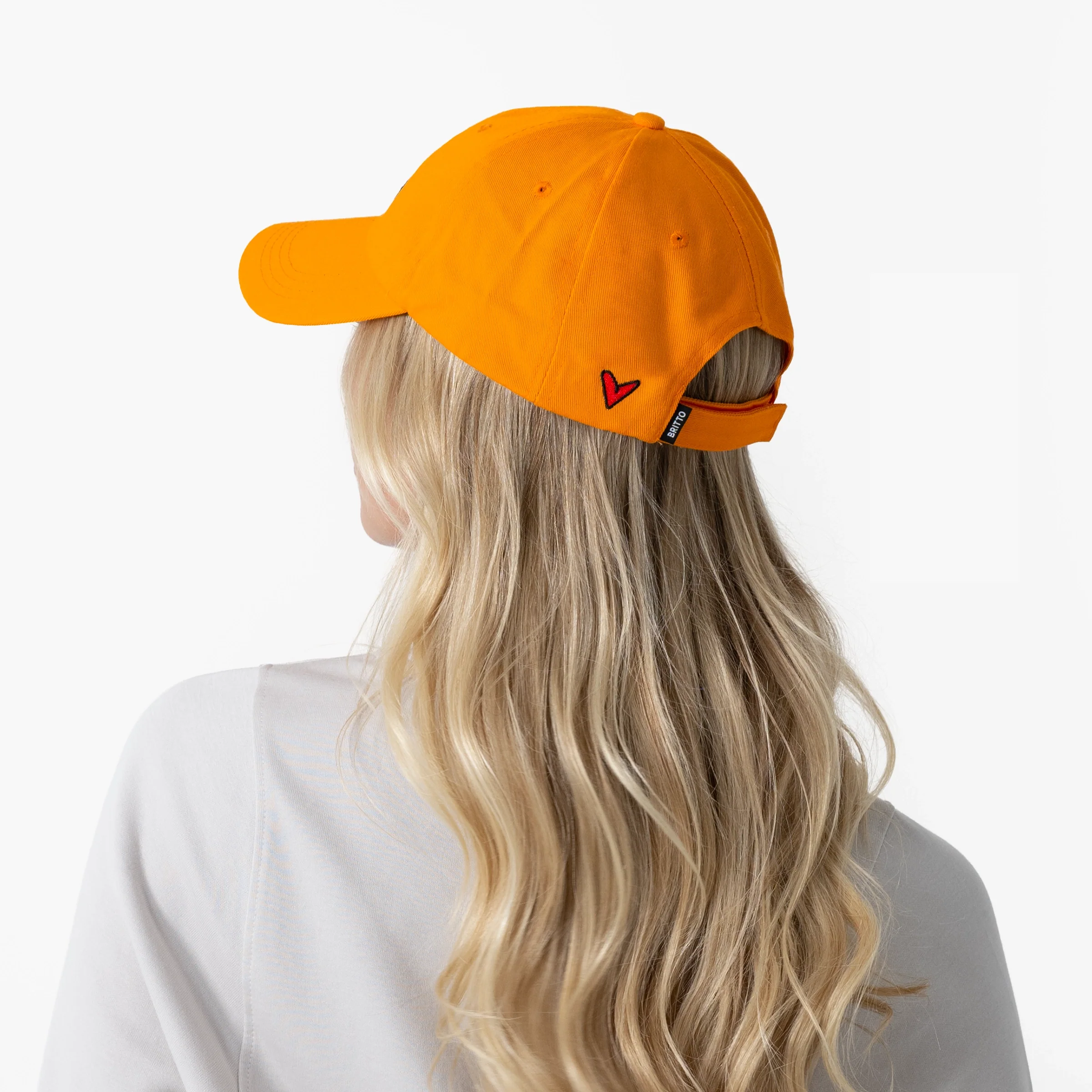Orange with Heart Britto Hat - Image 11