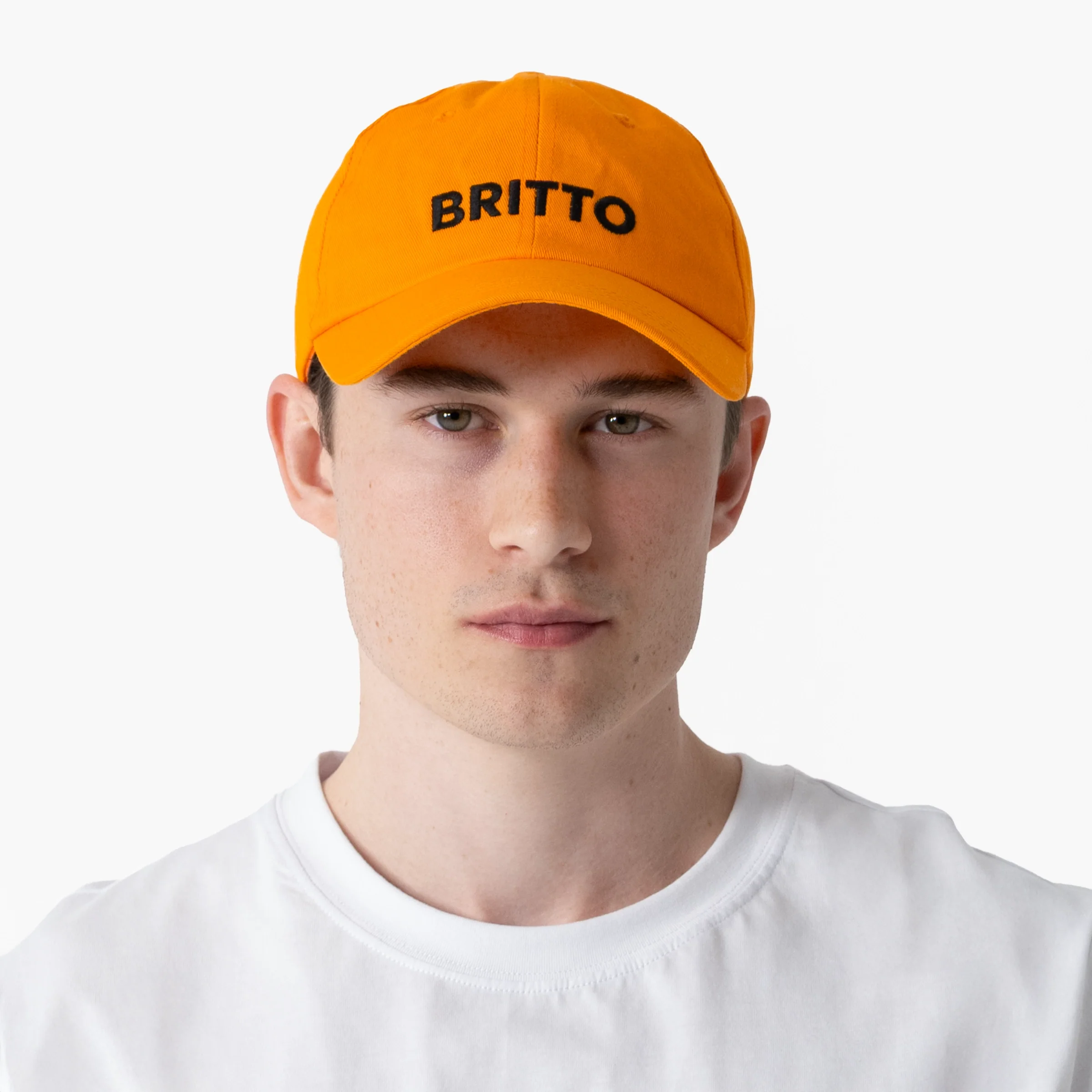 Orange with Heart Britto Hat - Image 2