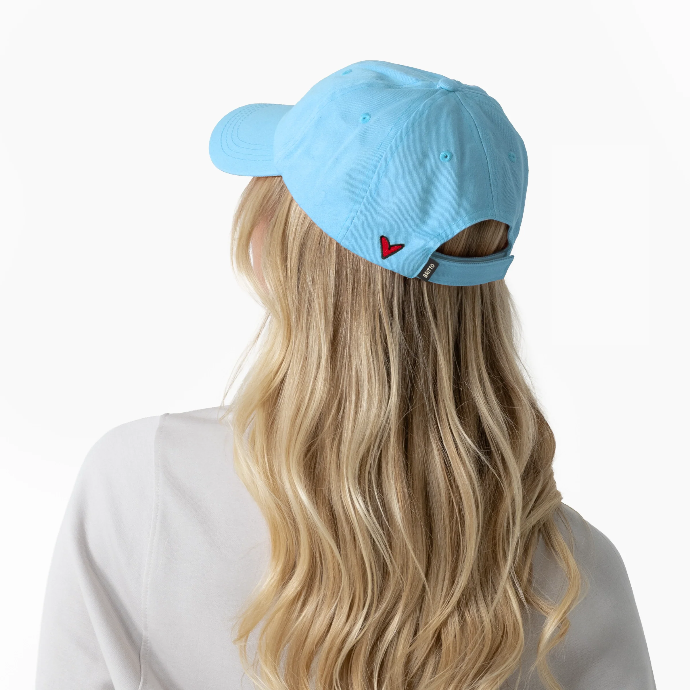 Baby Blue with Heart Britto Hat - Image 11