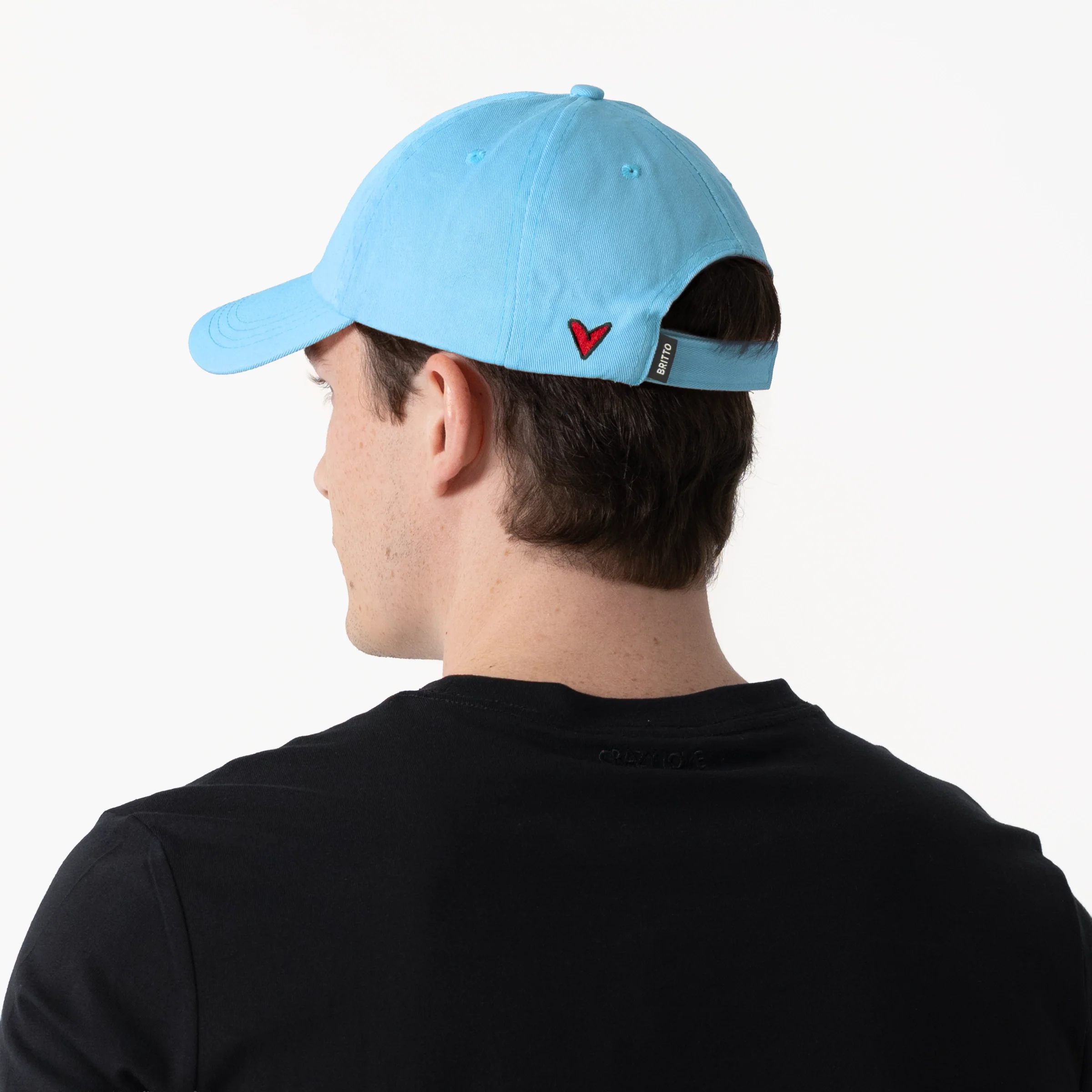 Baby Blue with Heart Britto Hat - Image 12