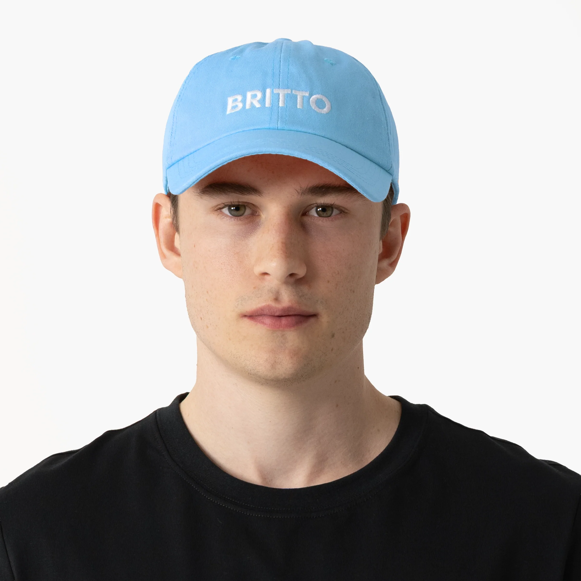 Baby Blue with Heart Britto Hat - Image 2