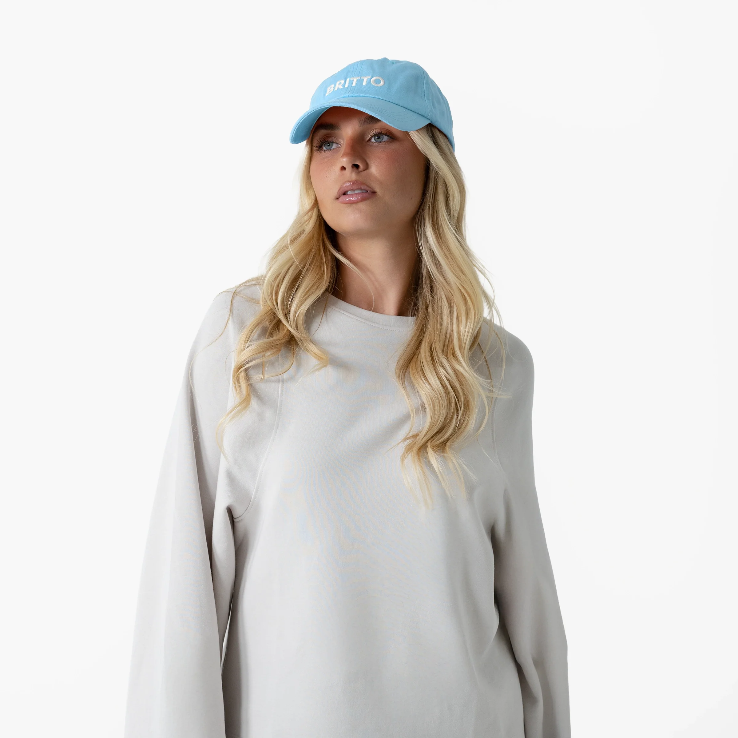 Baby Blue with Heart Britto Hat - Image 6