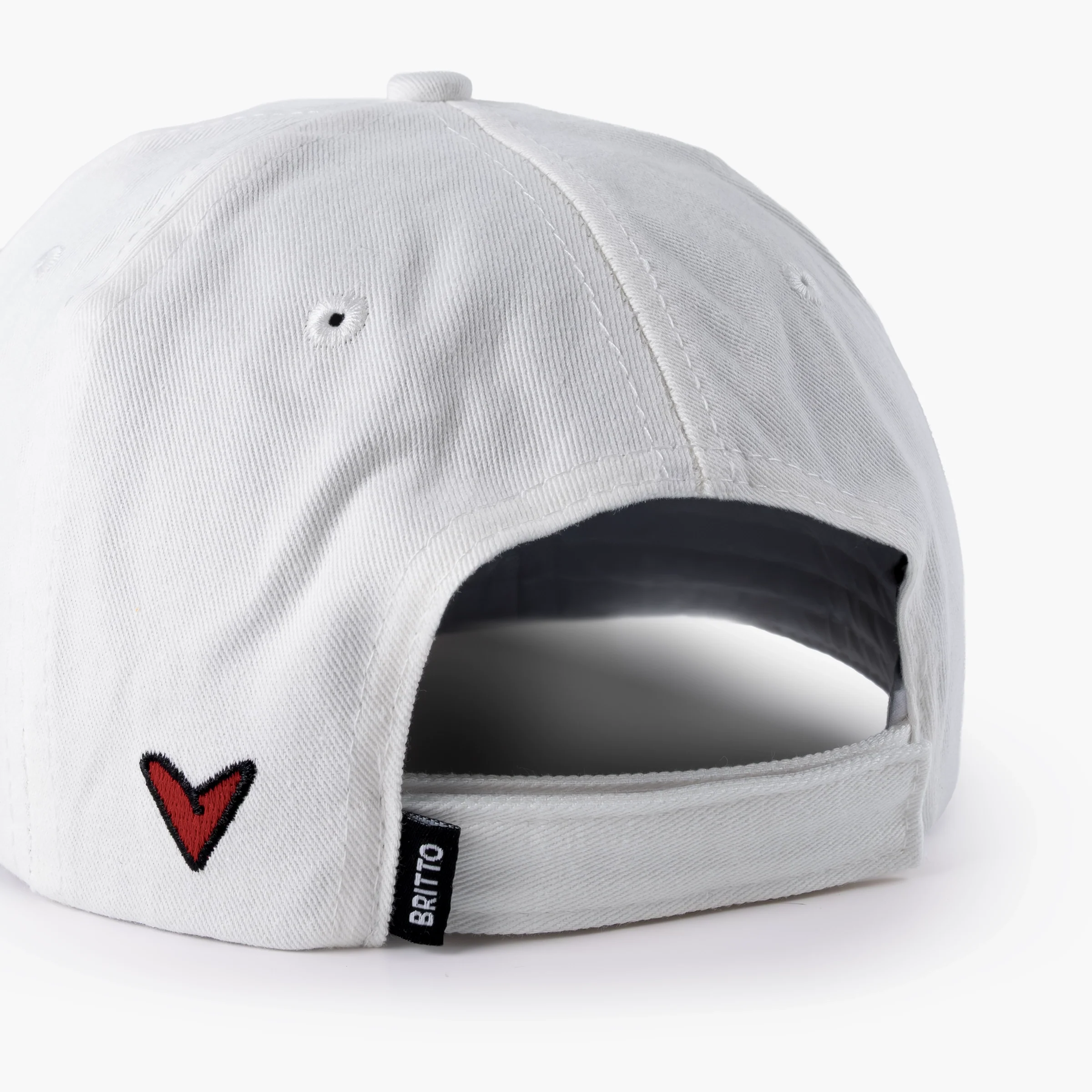 White with Heart Britto Hat - Image 7