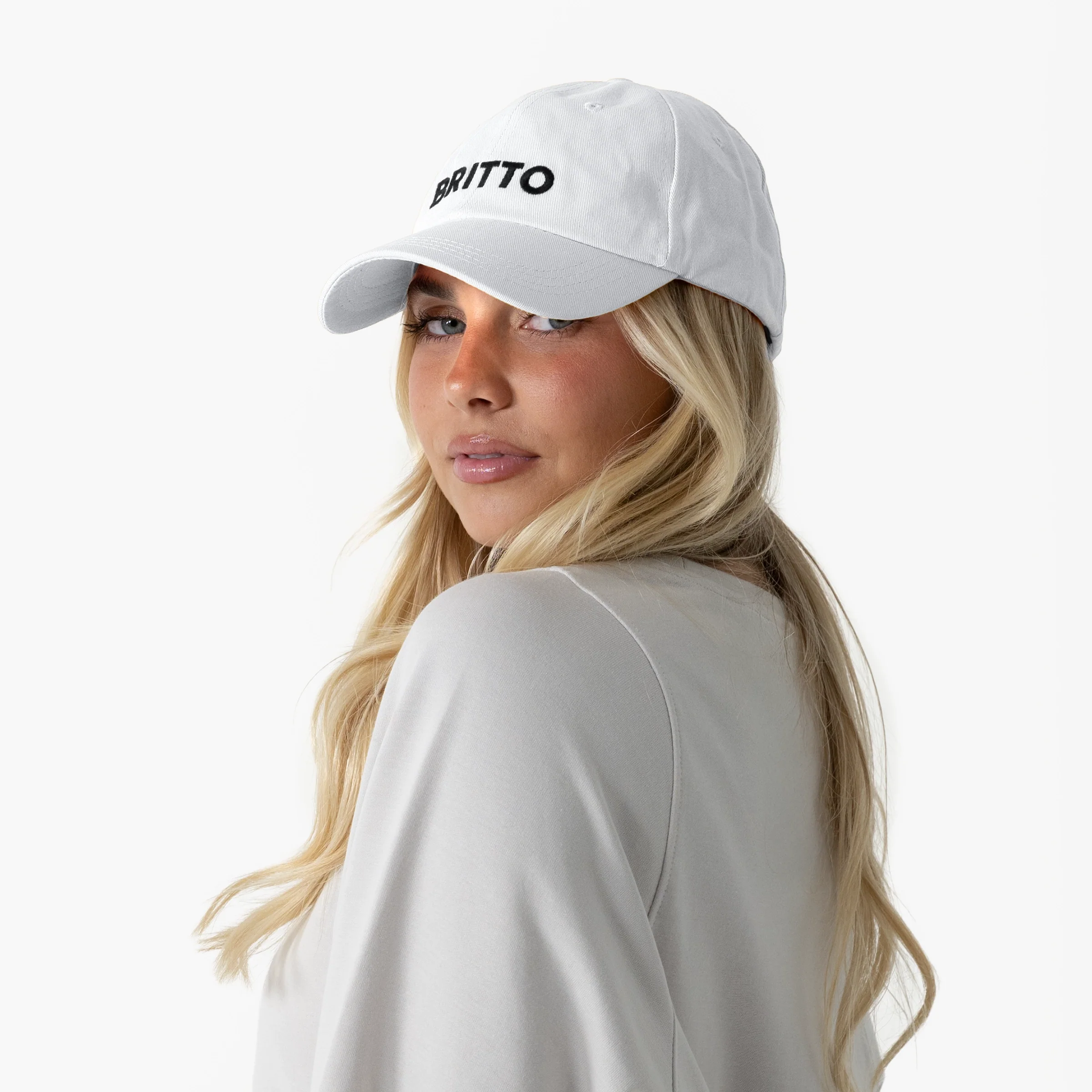White with Heart Britto Hat - Image 9