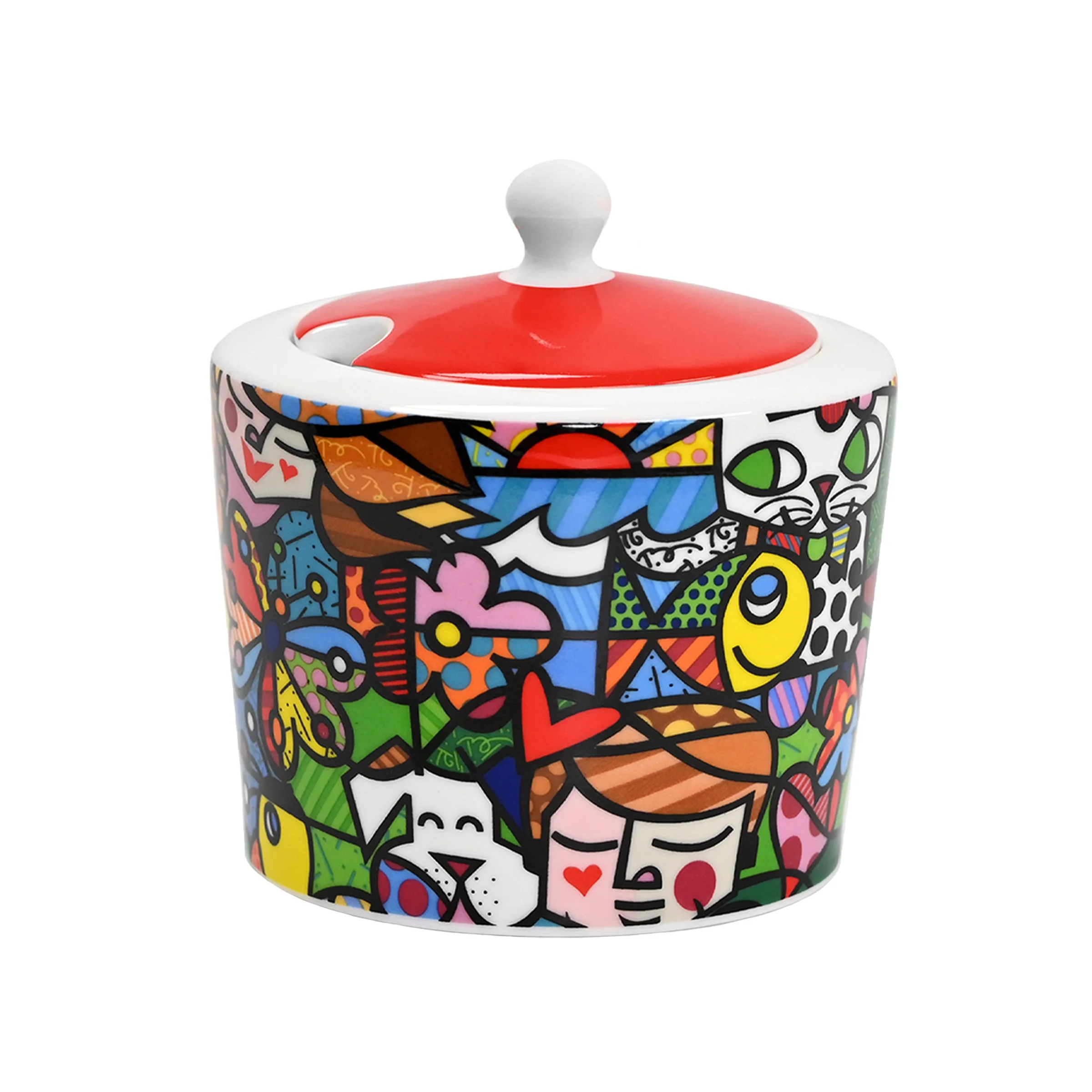 Nature in Harmony Britto Sugar Pot - Image 4