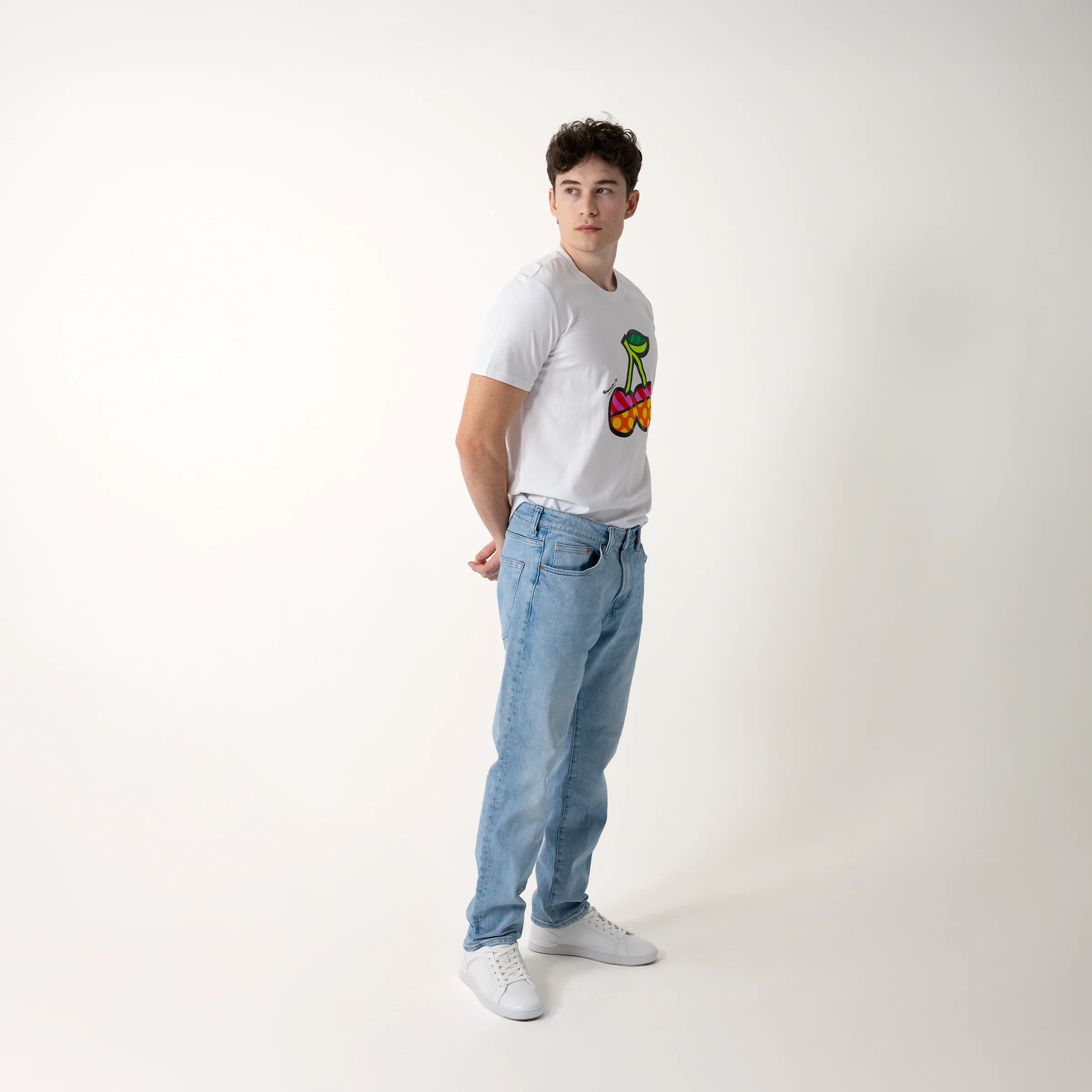Cherries Britto T-Shirt For Men - Image 7