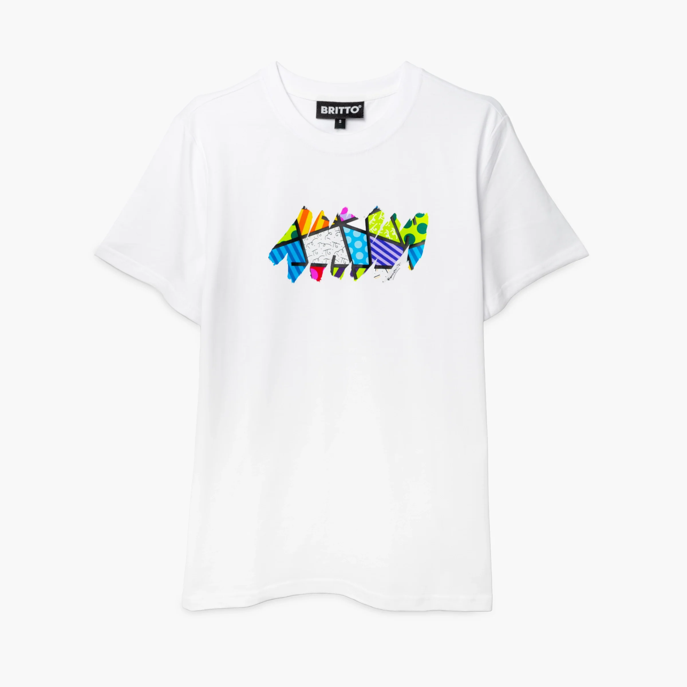 Colorful Landscape Britto T-Shirt For Men - Image 2