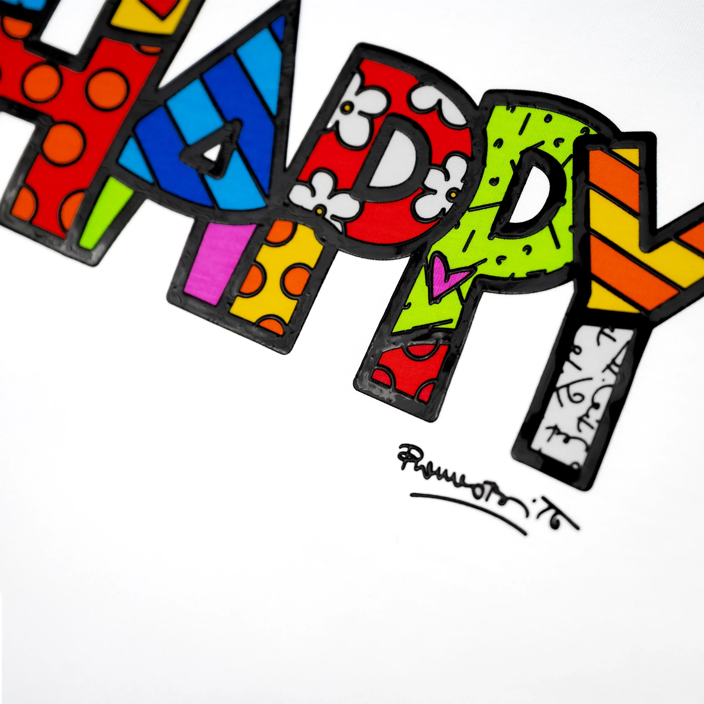 Happy Britto T-Shirt For Women - Image 5