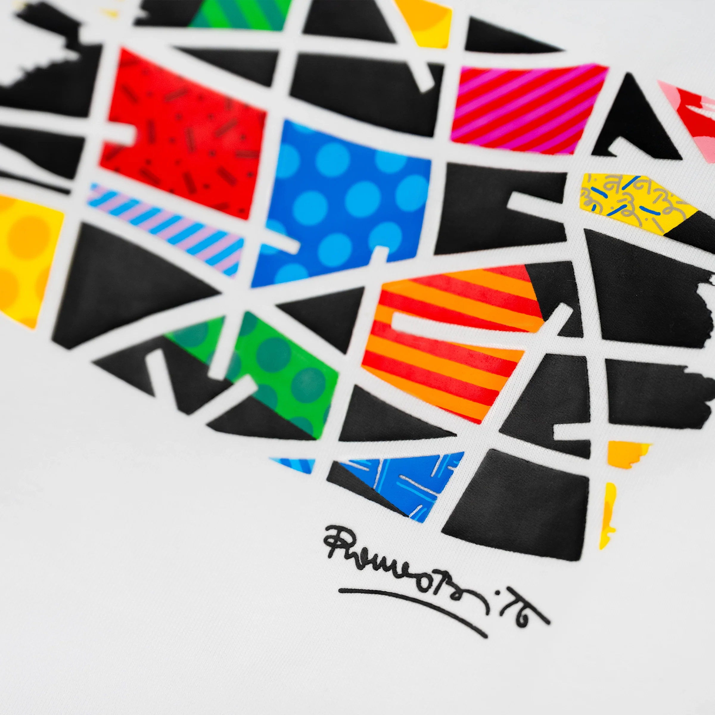 Night Landscape Britto T-Shirt For Men - Image 5