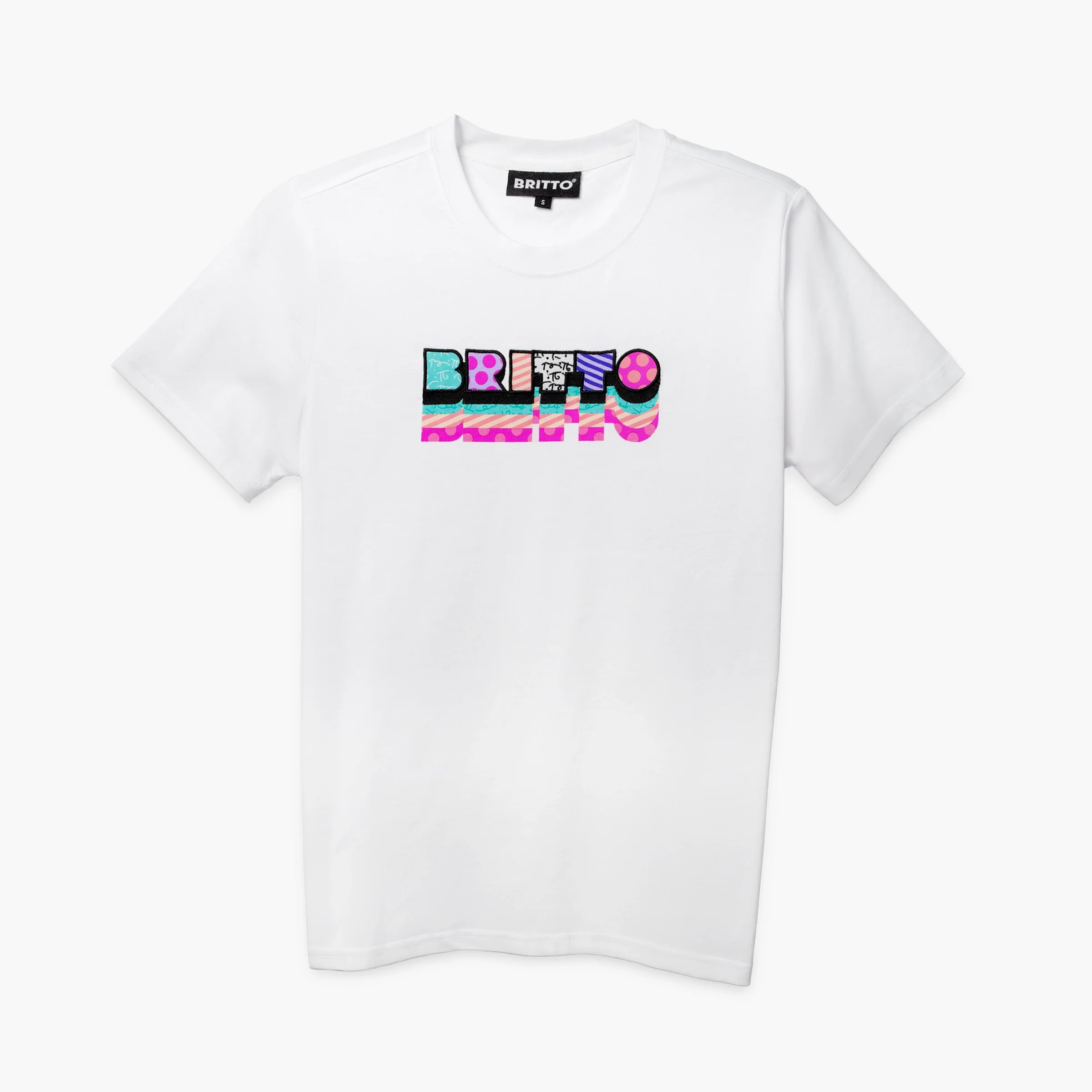 Pink & Teal Britto T-Shirt For Women - Image 2