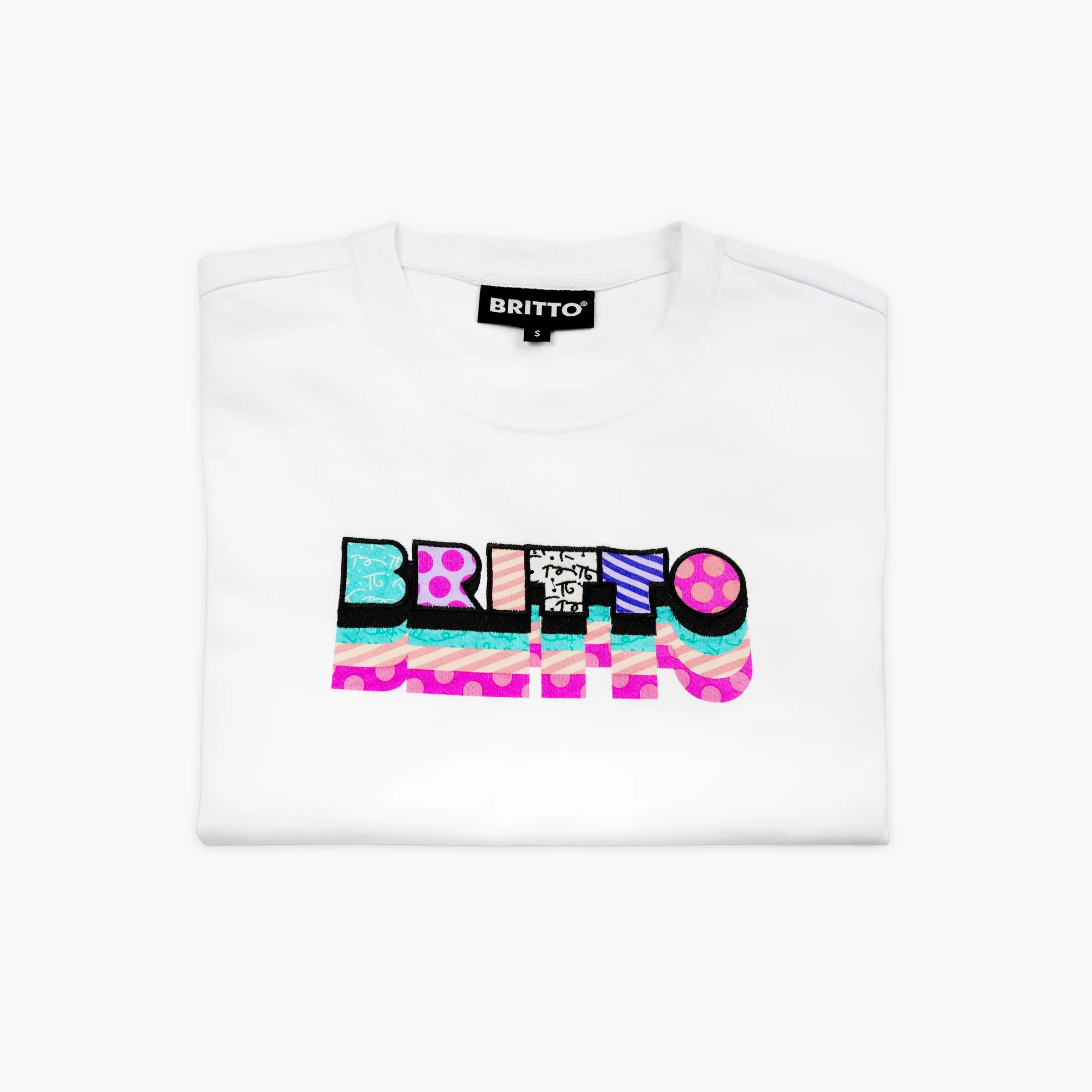 Pink & Teal Britto T-Shirt For Women - Image 4