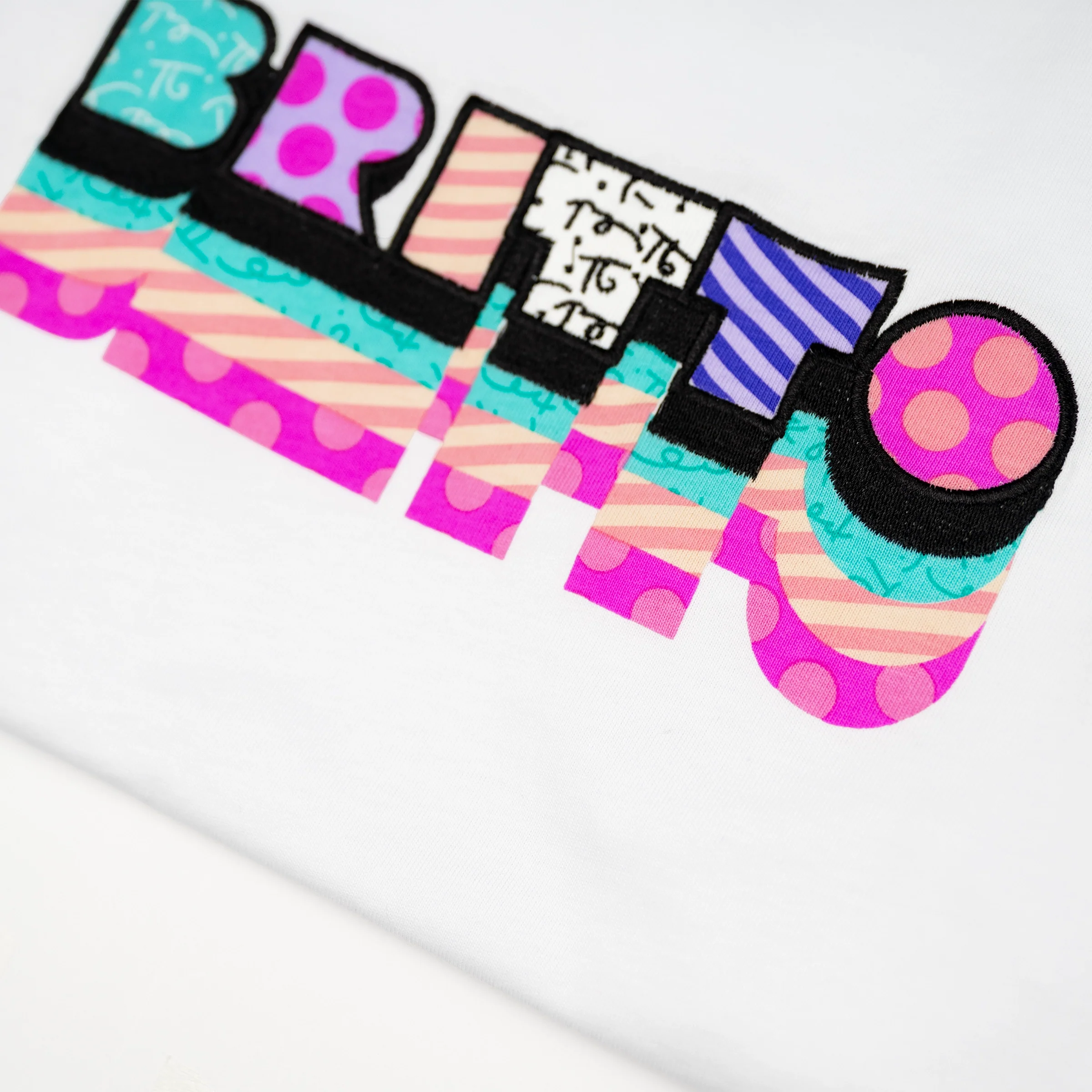 Pink & Teal Britto T-Shirt For Women - Image 5