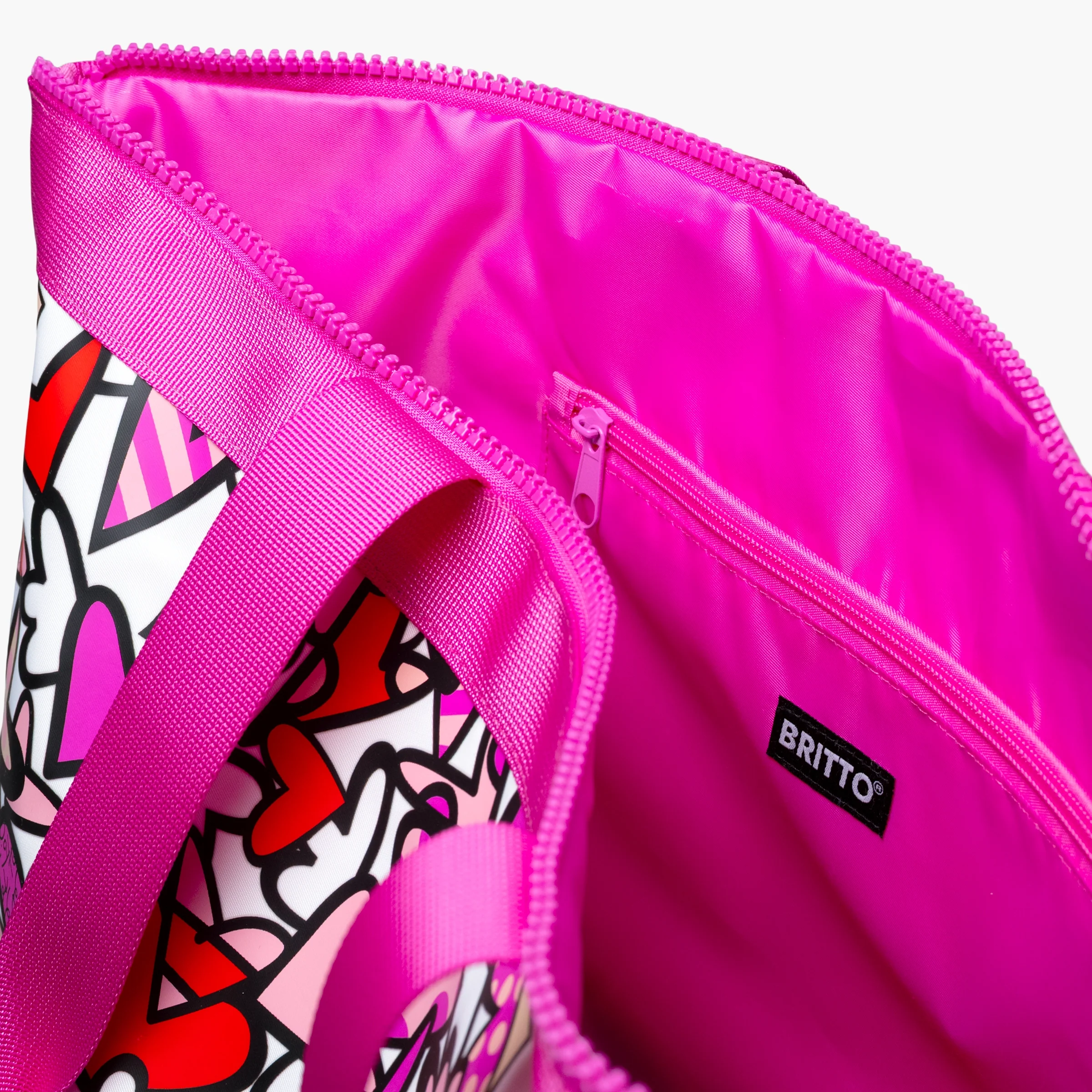 Alive Pink Britto Tote Bag - Image 4
