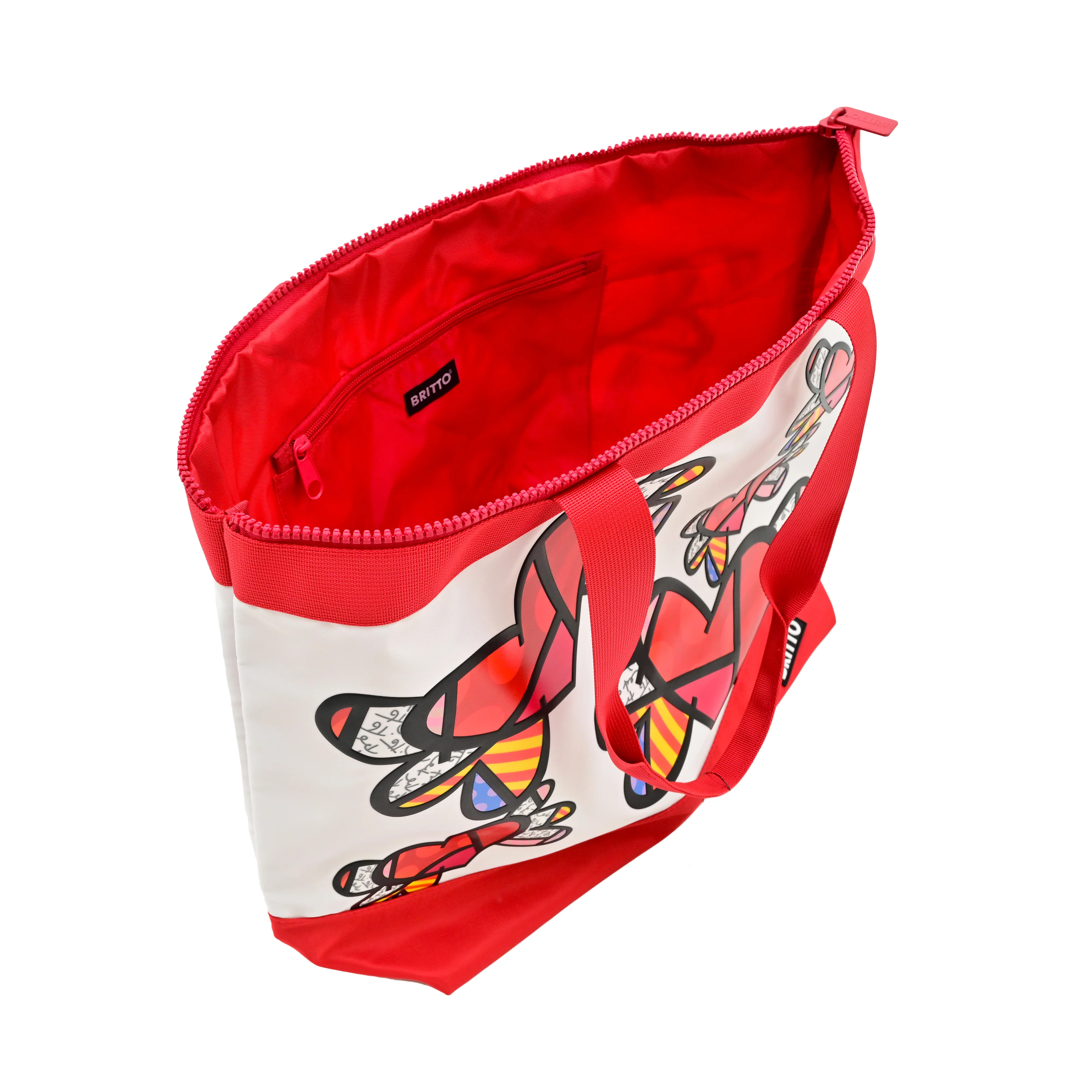 Flying Hearts Britto Tote Bag - Image 4
