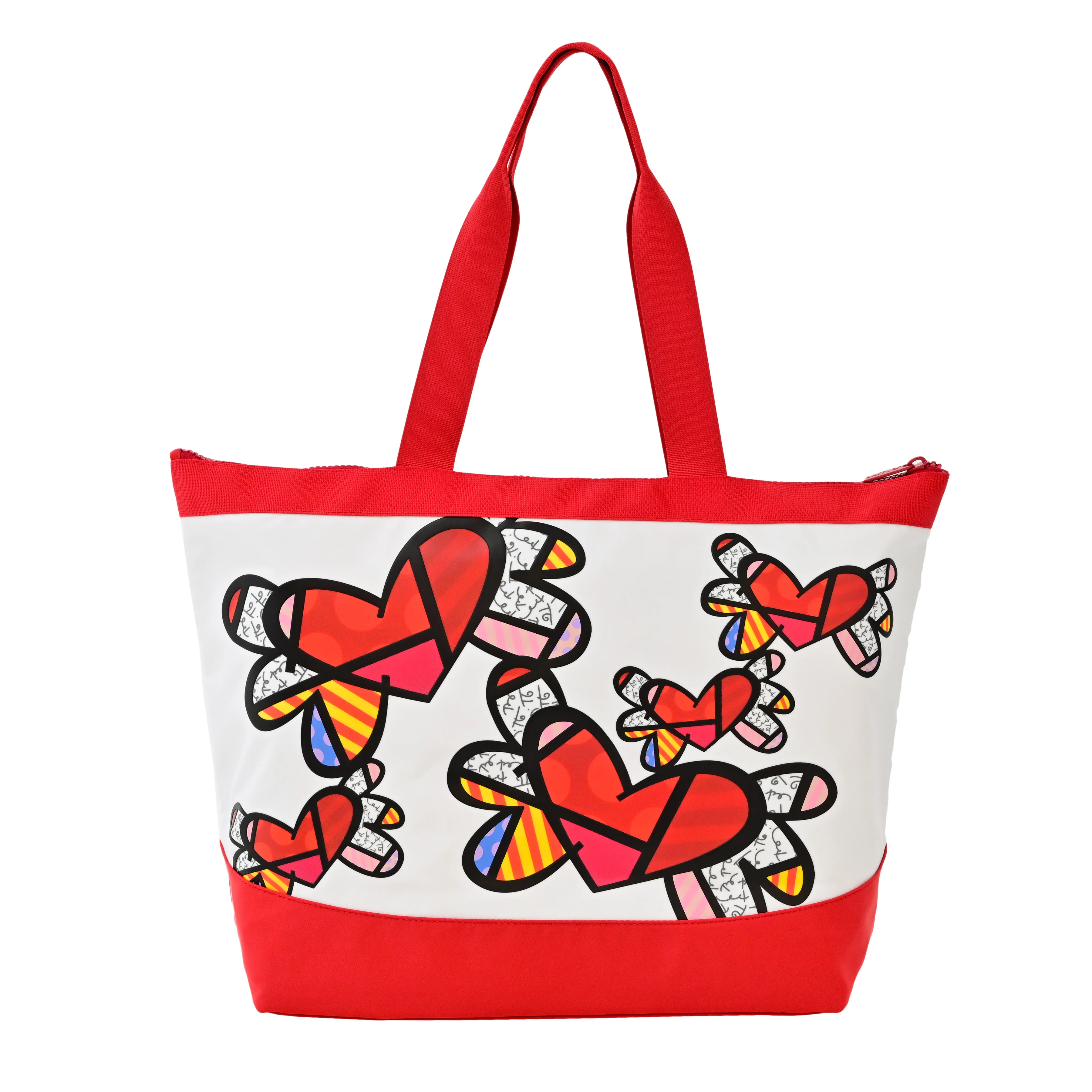 Flying Hearts Britto Tote Bag - Image 6