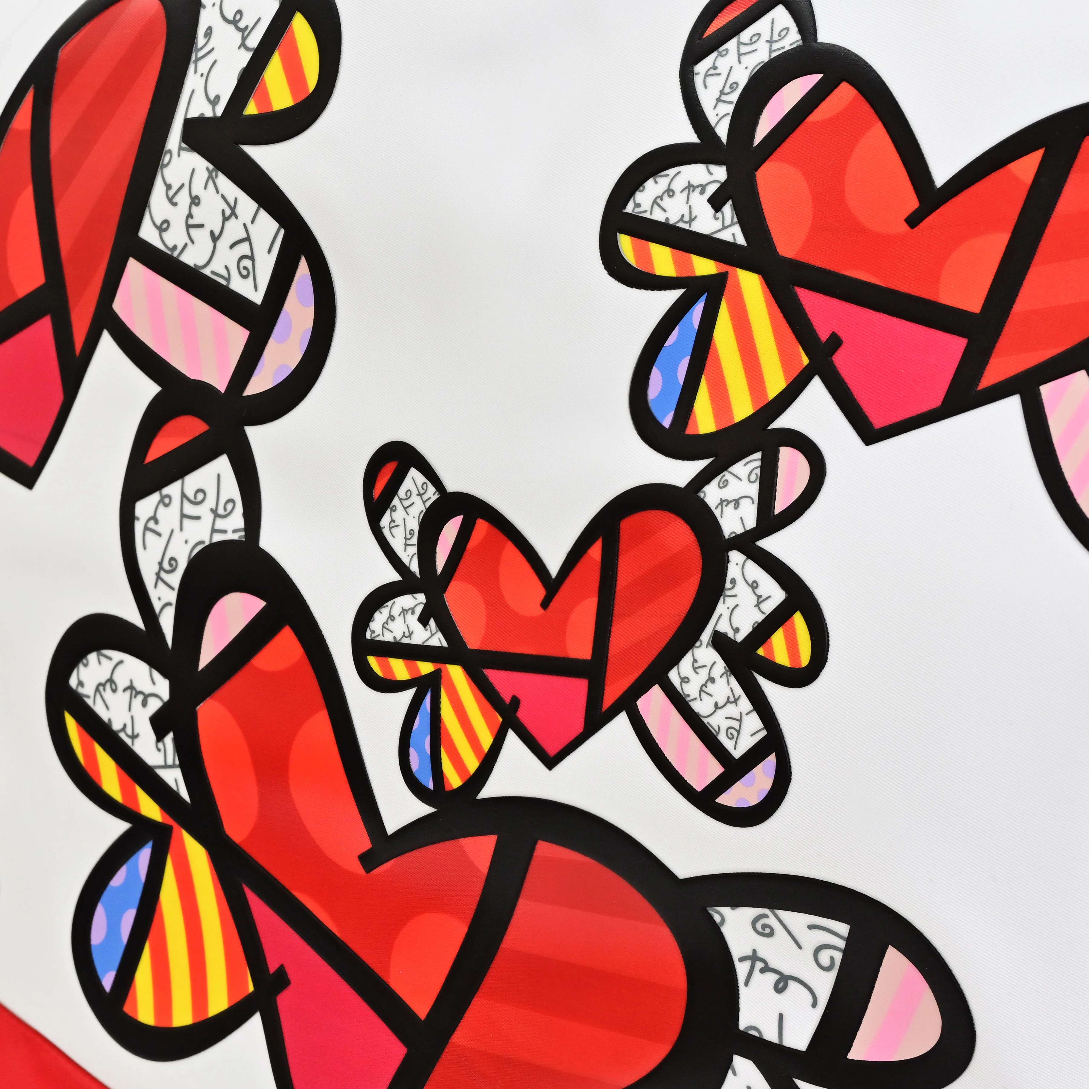 Flying Hearts Britto Tote Bag - Image 7