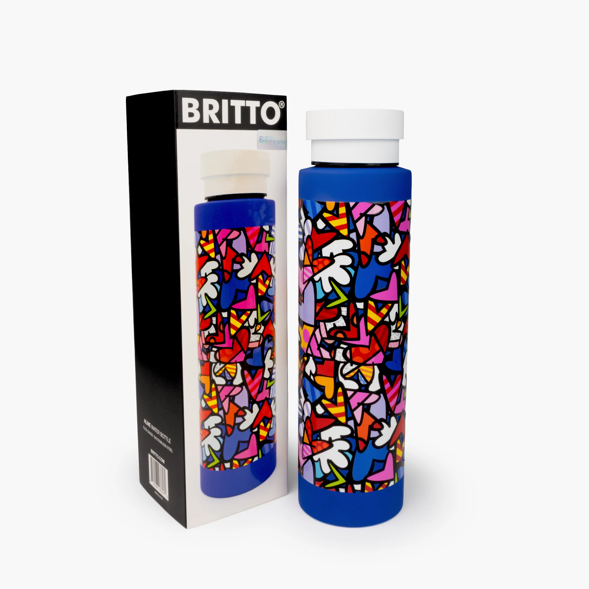 Alive Blue Britto Water Bottle - Image 5