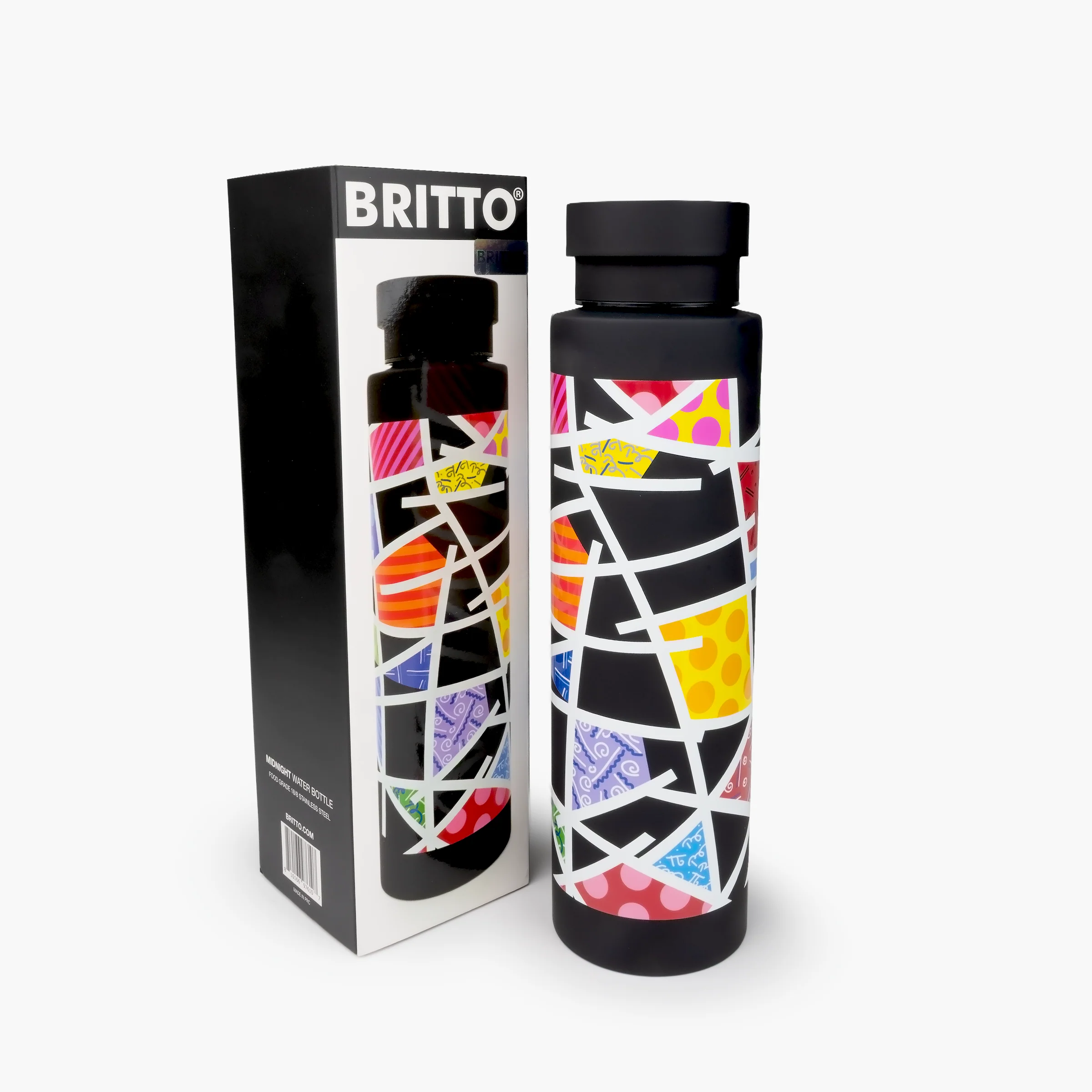 Midnight Britto Water Bottle - Image 5