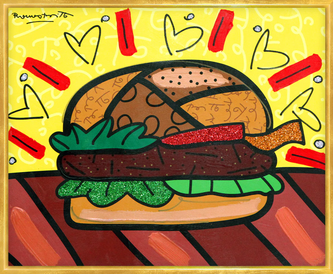 Burger - Mixed Media Original - Image 11