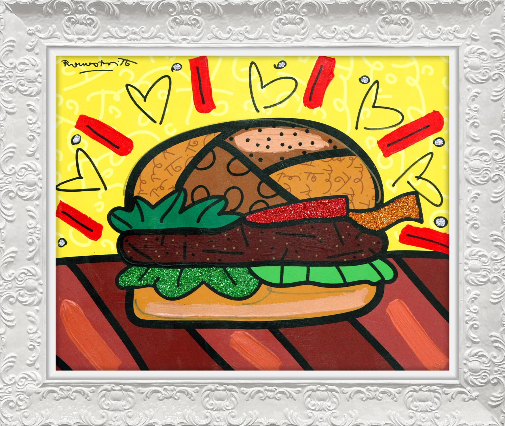 Burger - Mixed Media Original - Image 17